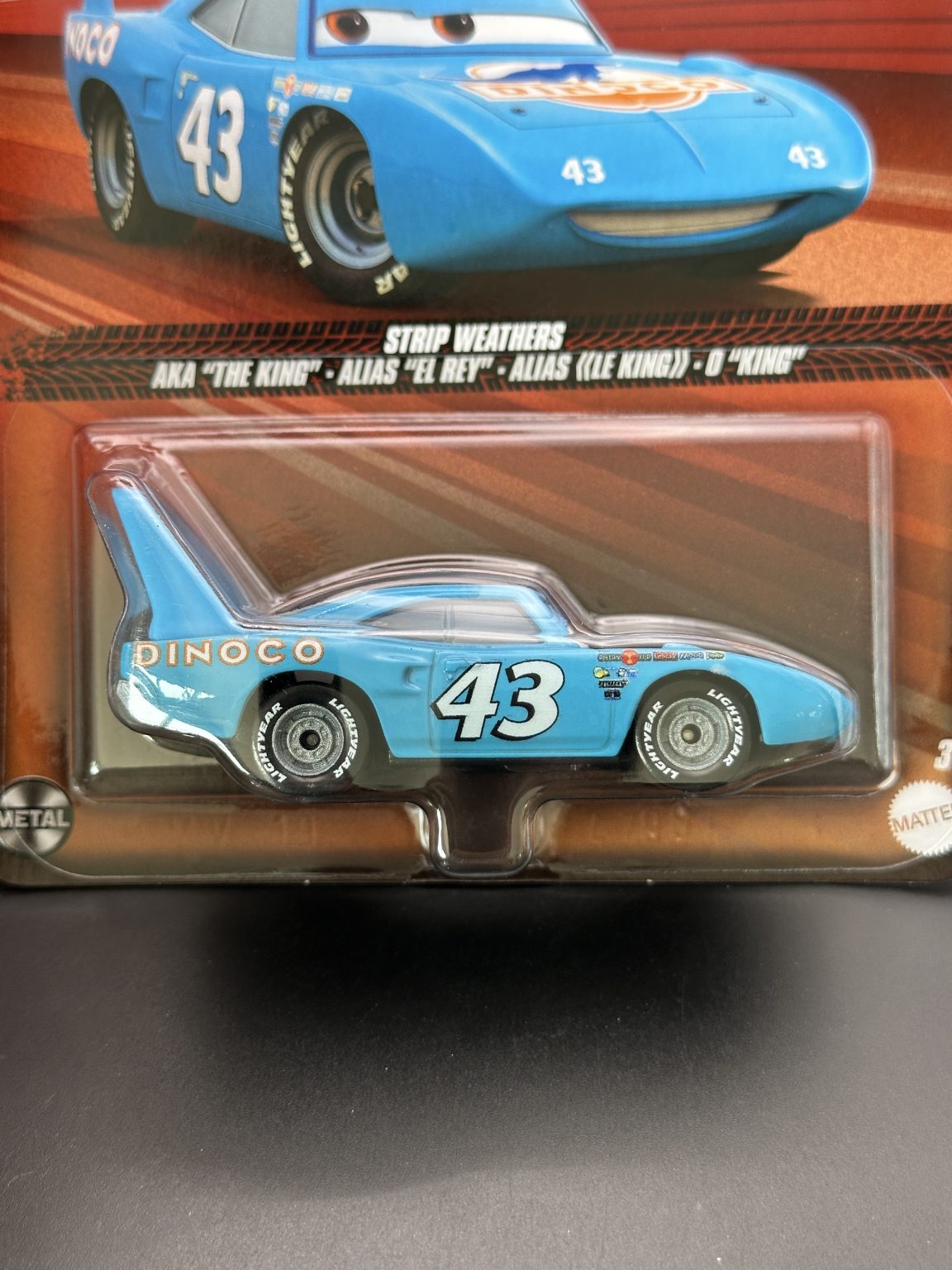 DISNEY PIXAR CARS - STRIP WEATHERS AKA THE KING - CARS - DIECAST
