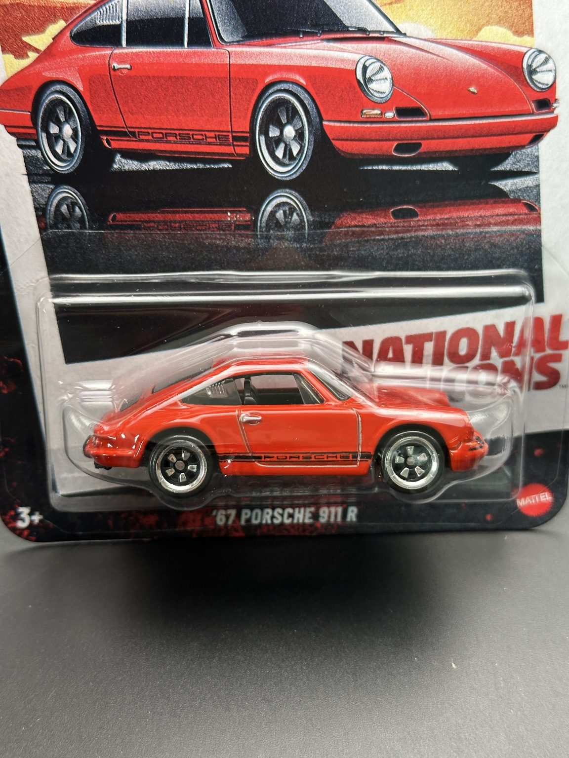 HOT WHEELS - 67 PORSCHE 911 R (2025) - NATIONAL ICONS SERIES 5/5