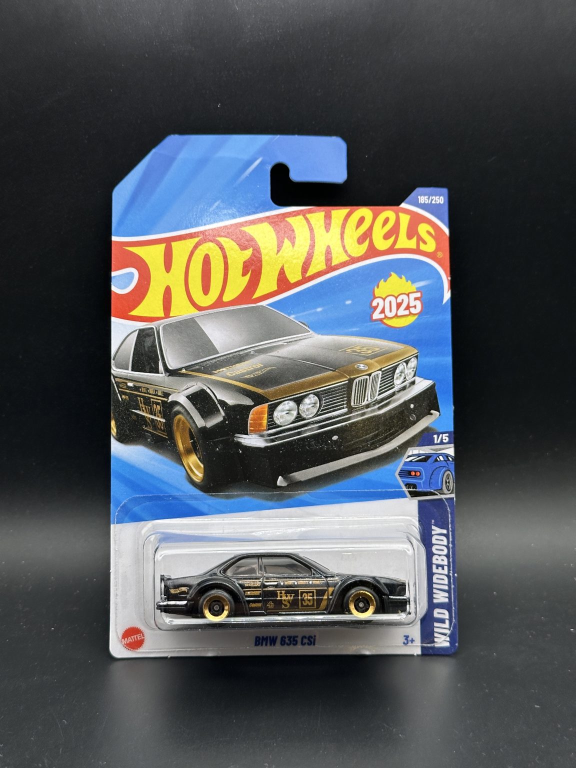 HOT WHEELS - BMW 635 CSi (2025) - HW WILD WIDEBODY 1/5