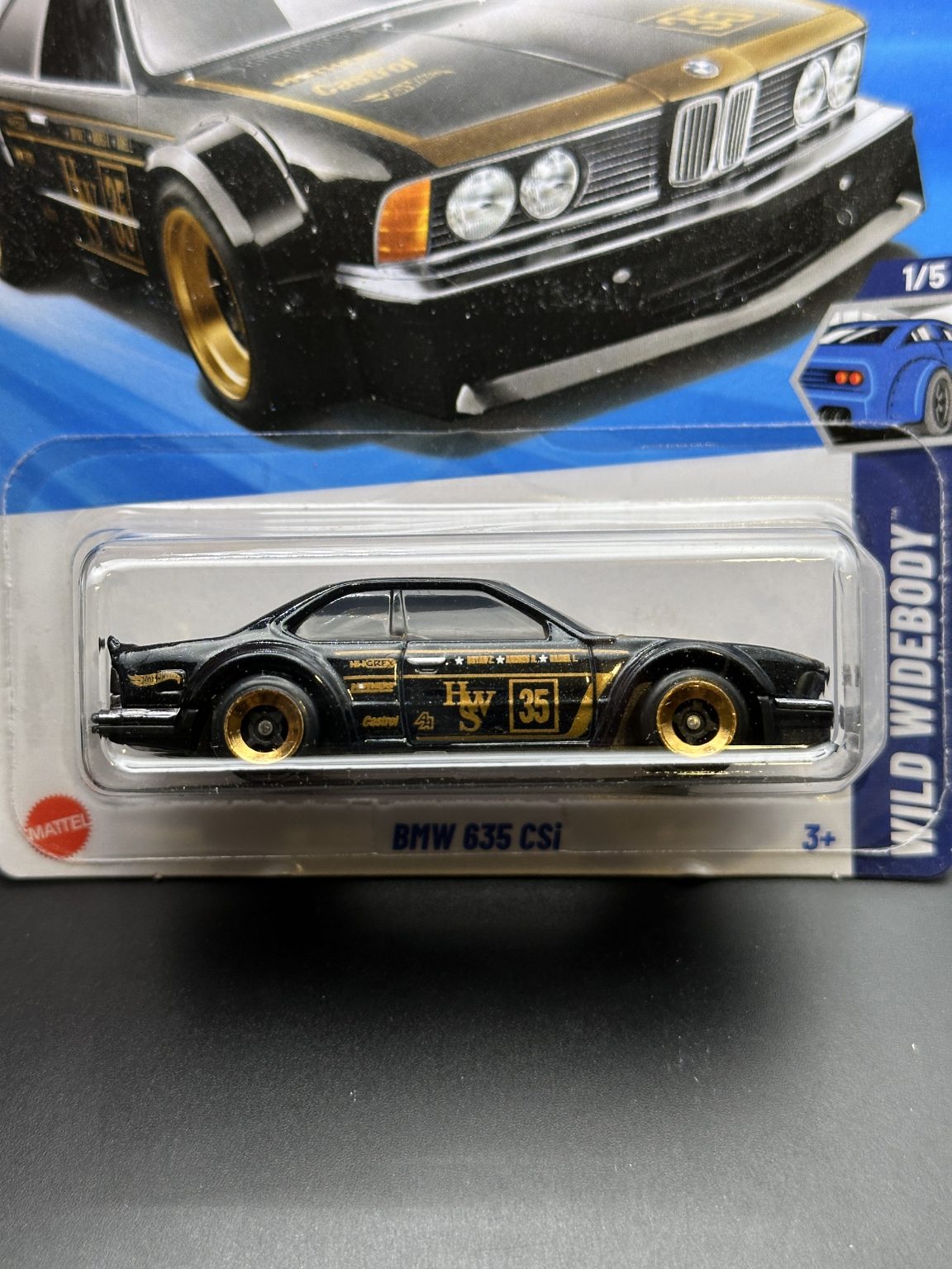 HOT WHEELS - BMW 635 CSi (2025) - HW WILD WIDEBODY 1/5