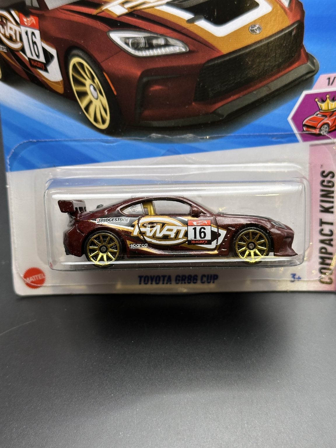 HOT WHEELS - TOYOTA GR86 CUP (2025) - HW COMPACT KINGS 1/10
