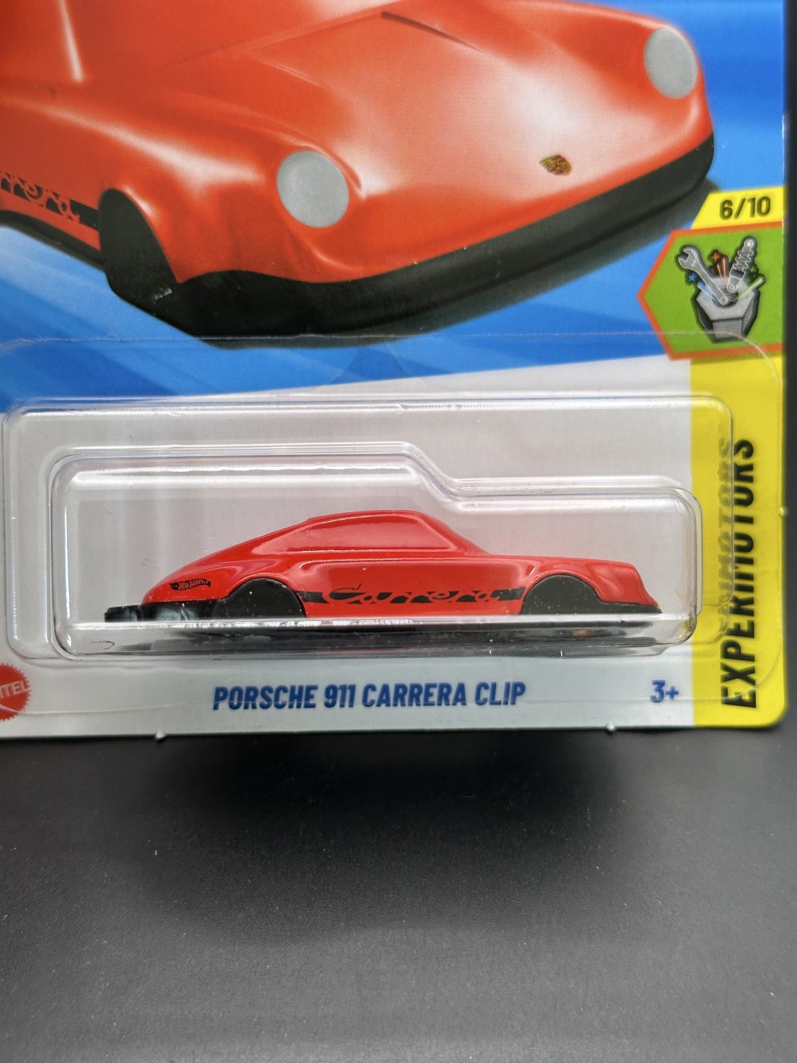HOT WHEELS - PORSCHE 911 CARRERA CLIP (2025) - HW EXPERIMOTORS 6/10