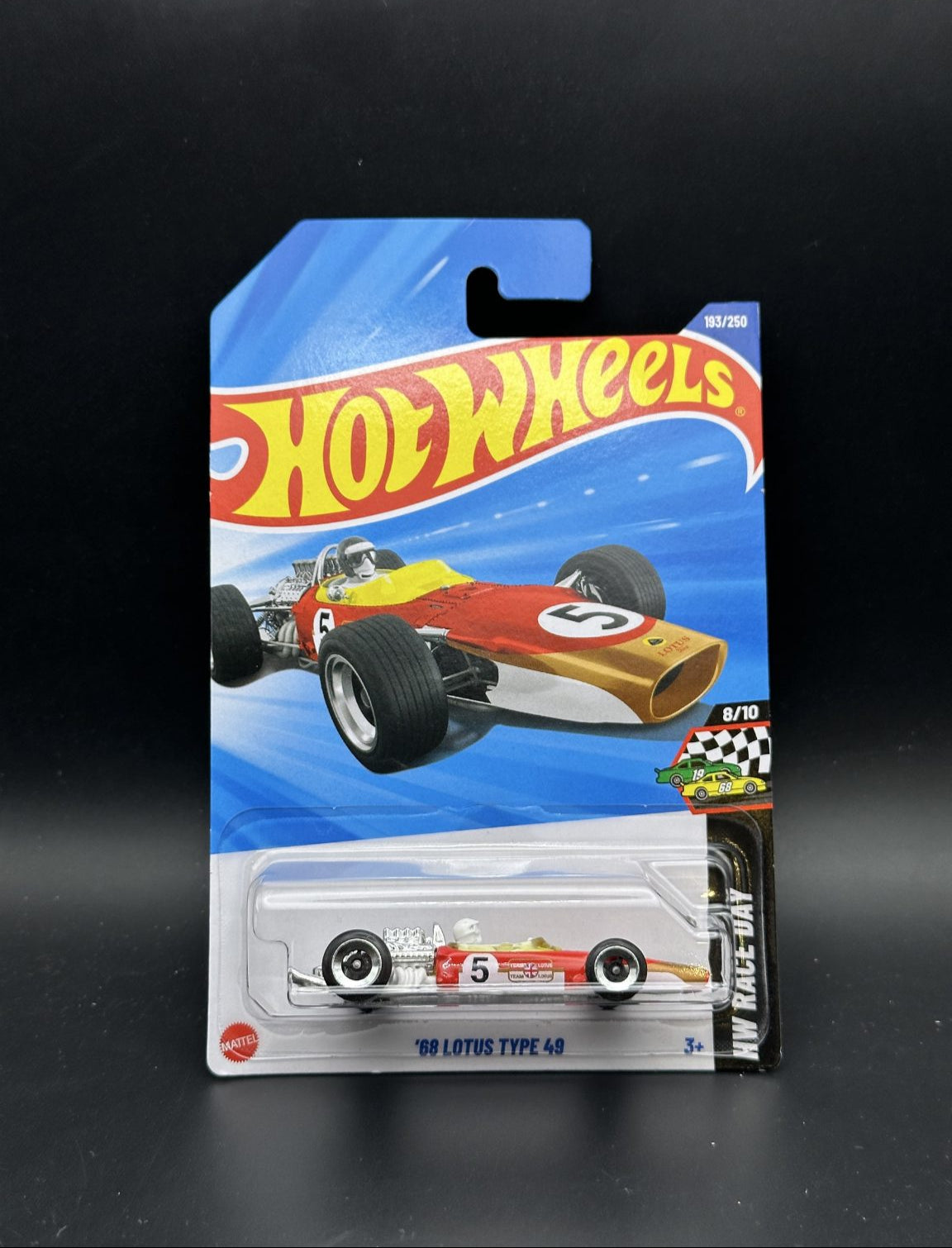 HOT WHEELS - 67 LOTUS TYPE 49 (2025) - HW RACE DAY 8/10