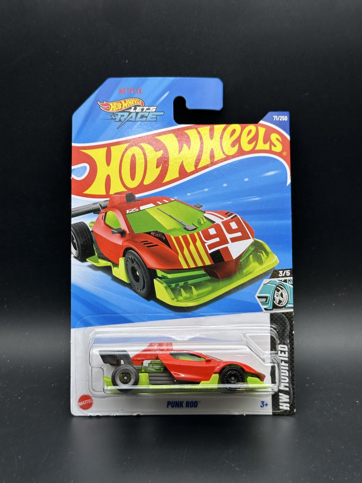 HOT WHEELS - PUNK ROD (2025) - HW MODIFIED 3/5