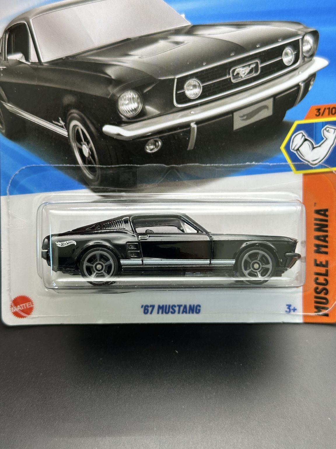 HOT WHEELS - 67 MUSTANG (2025) - MUSCLE MANIA 3/10