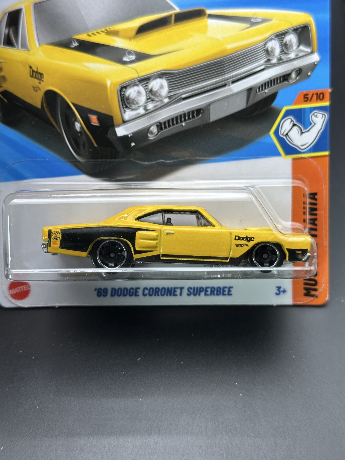 HOT WHEELS - 69 DODGE CORONET SUPERBEE (2025) - HW MUSCLE MANIA 5/10