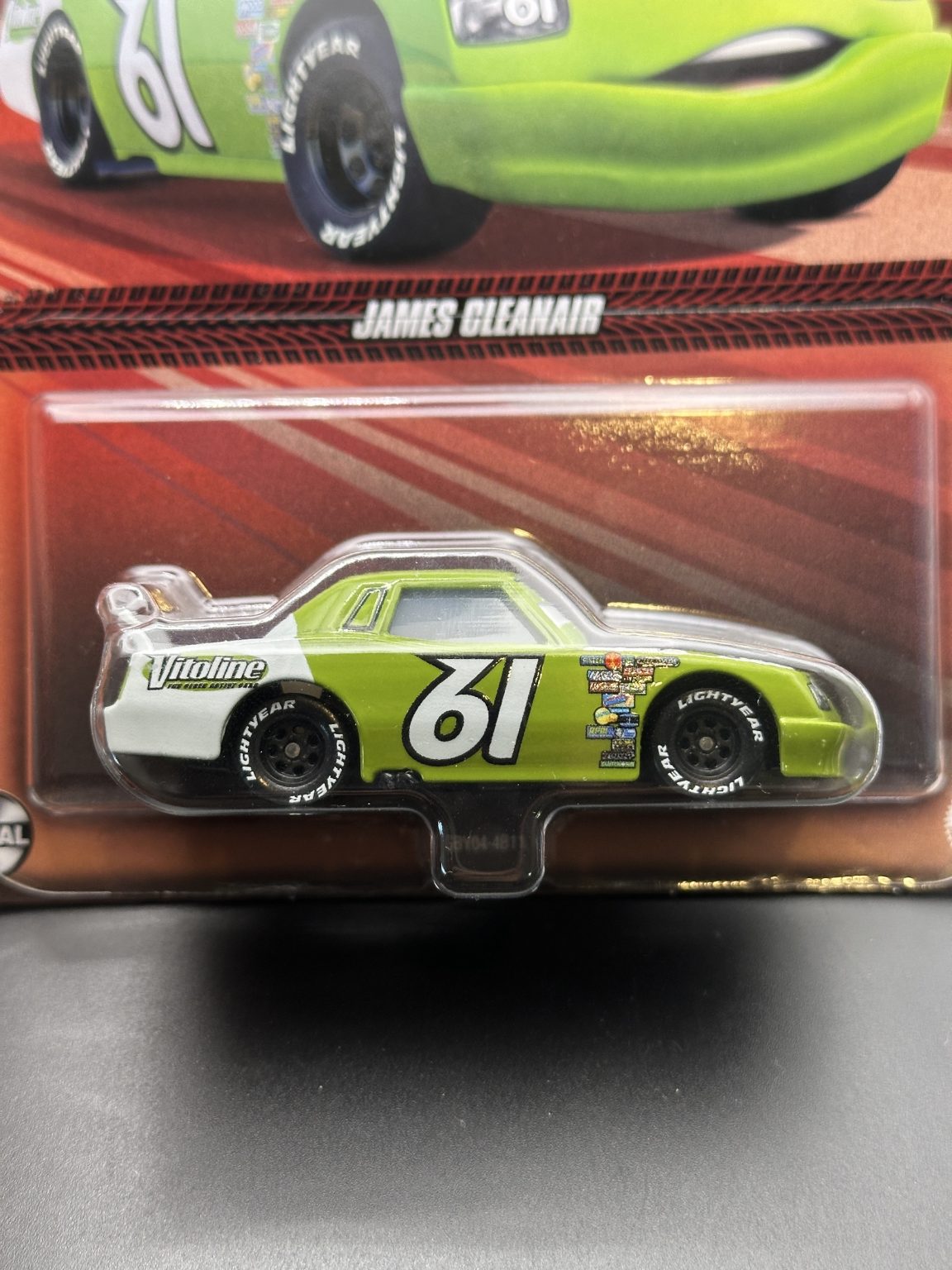 DISNEY PIXAR CARS - JAMES CLEANAIR - CARS - DIECAST