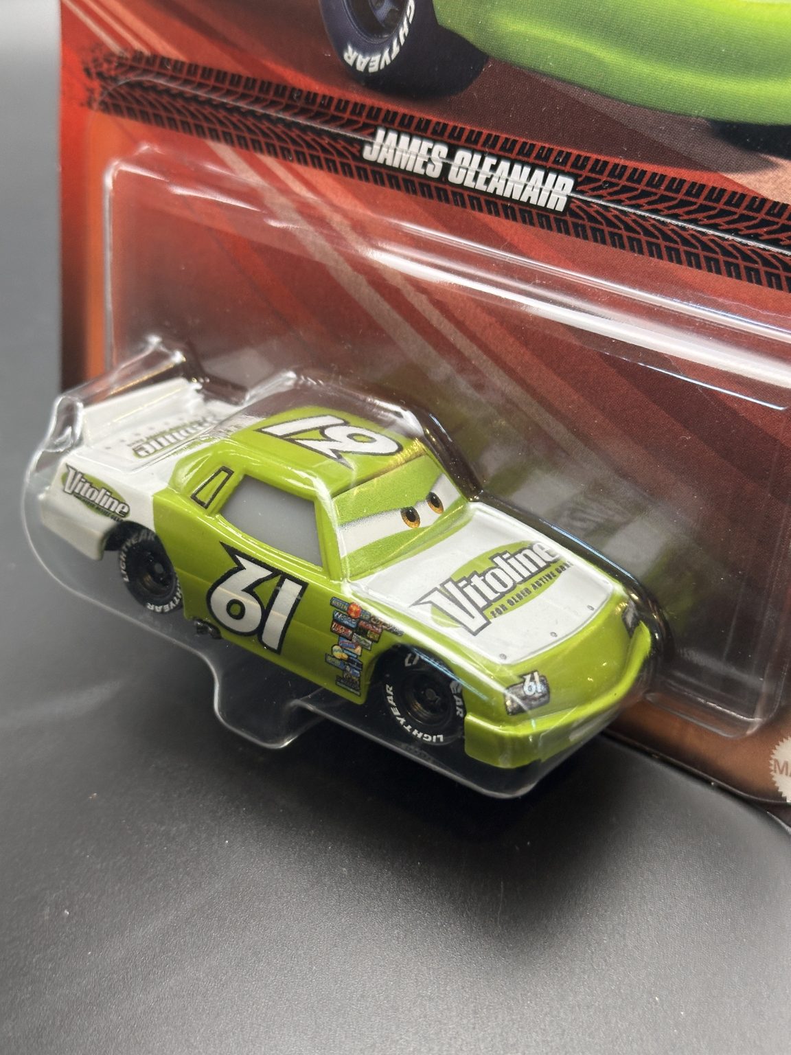 DISNEY PIXAR CARS - JAMES CLEANAIR - CARS - DIECAST