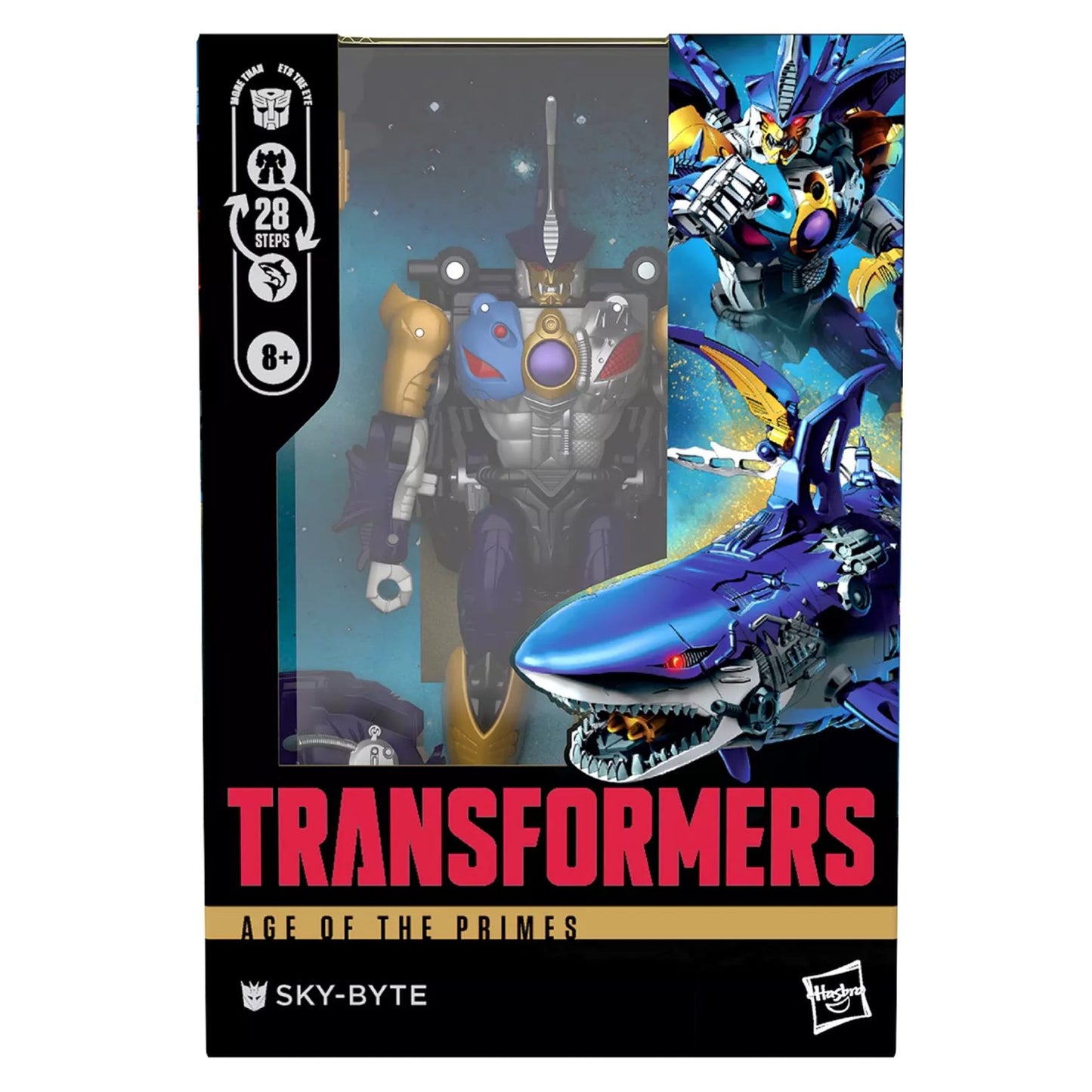 TRANSFORMERS AGE OF THE PRIMES VOYAGER CLASS - SKY BYTE ACTION FIGURE