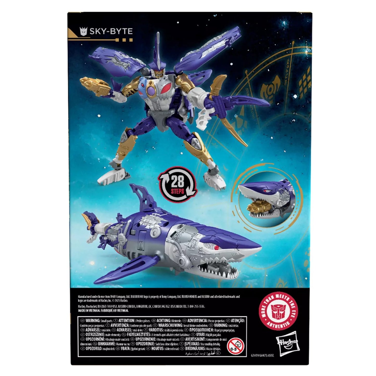 TRANSFORMERS AGE OF THE PRIMES VOYAGER CLASS - SKY BYTE ACTION FIGURE