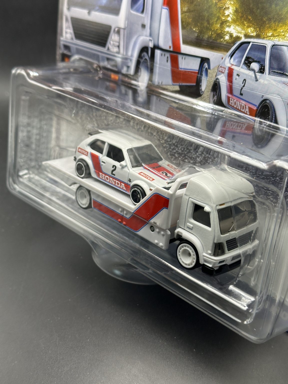 HOT WHEELS - 73 HONDA CIVIC CUSTOM AERO LIFT (2025) - TEAM TRANSPORT 80
