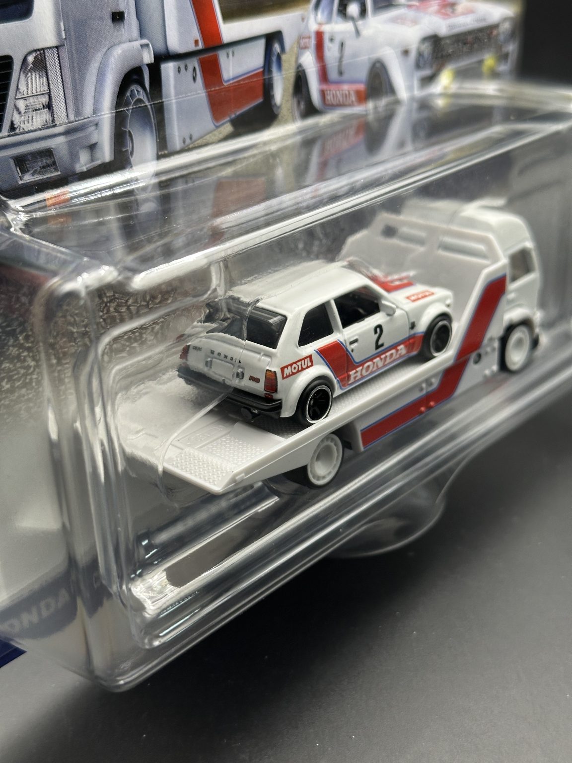 HOT WHEELS - 73 HONDA CIVIC CUSTOM AERO LIFT (2025) - TEAM TRANSPORT 80