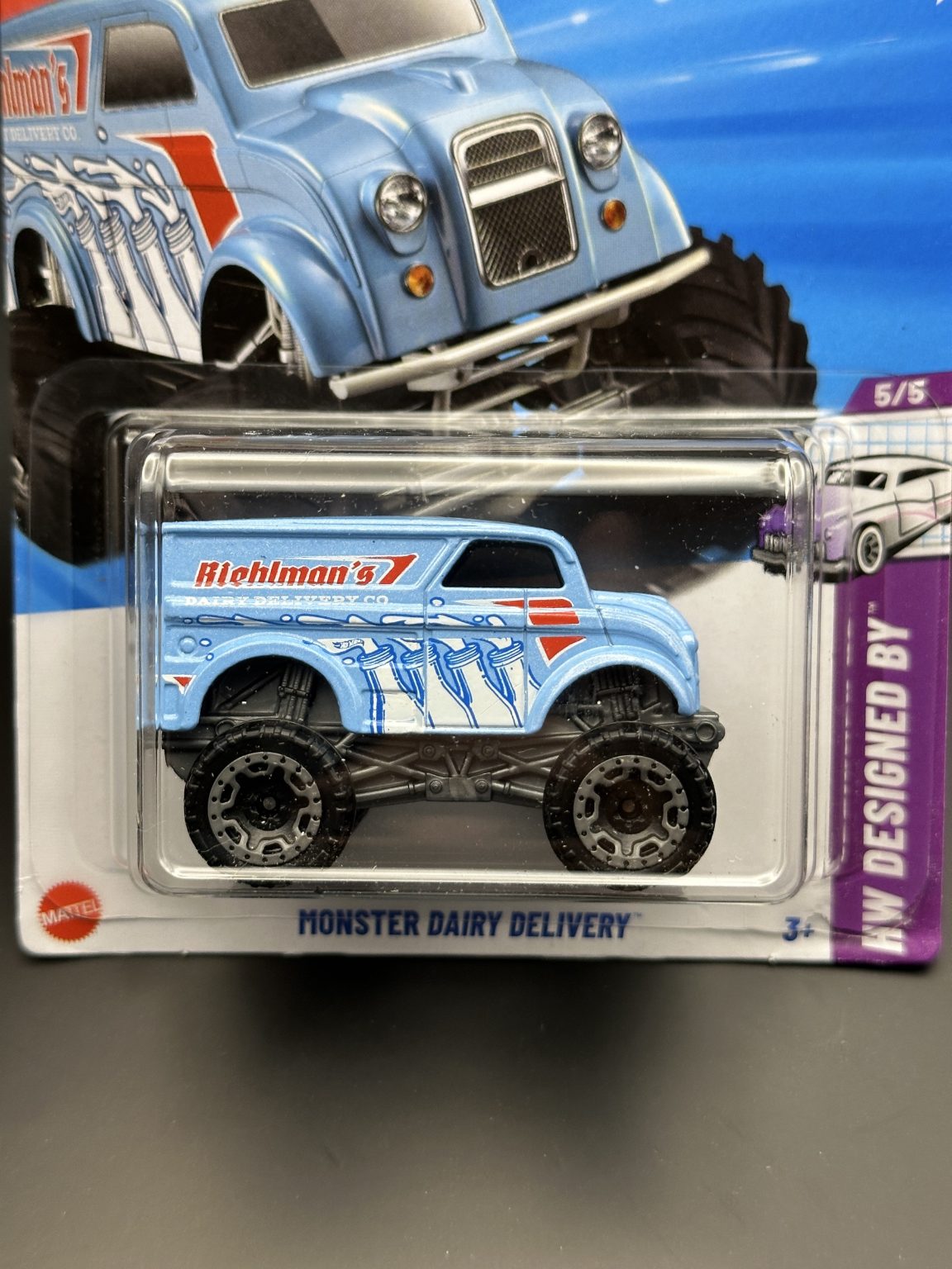 HOT WHEELS - MONSTER DAIRY DELIVERY (2025) - HW DESIGNED BY 5/5