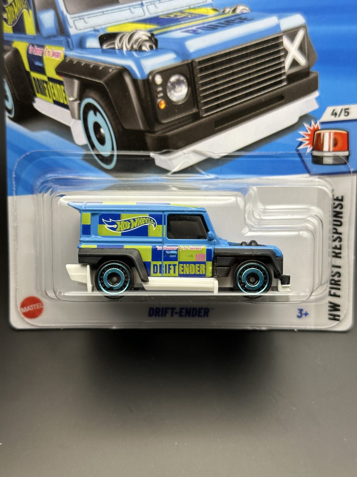 HOT WHEELS - DRIFT ENDER (2025) - HW FIRST RESPONSE 4/5