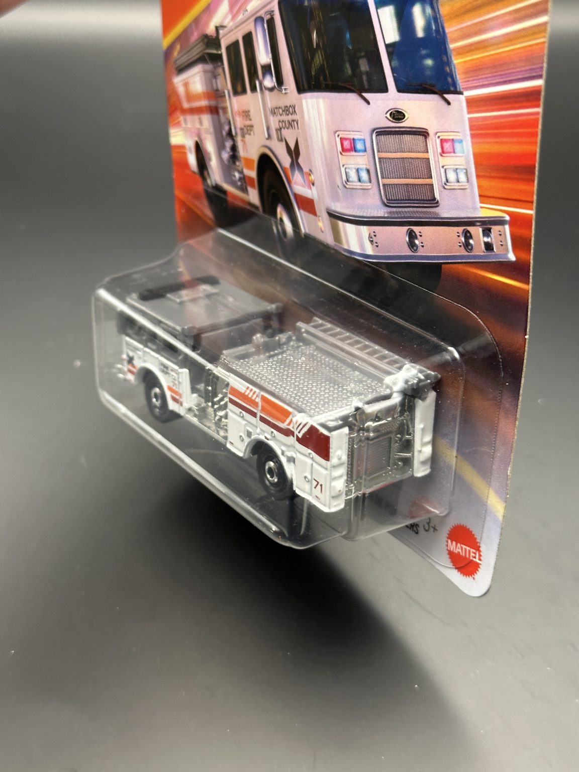 MATCHBOX - PIERCE ARROW XT FIRE ENGINE (2025) - 104/125 - DIECAST