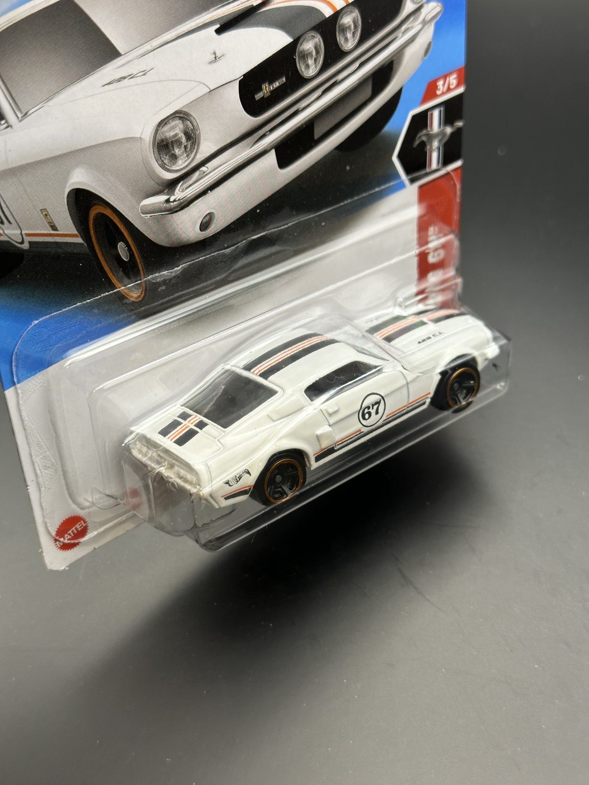 HOT WHEELS - 67 SHELBY GT500 (2025) - HW MUSTANG 60th 3/5