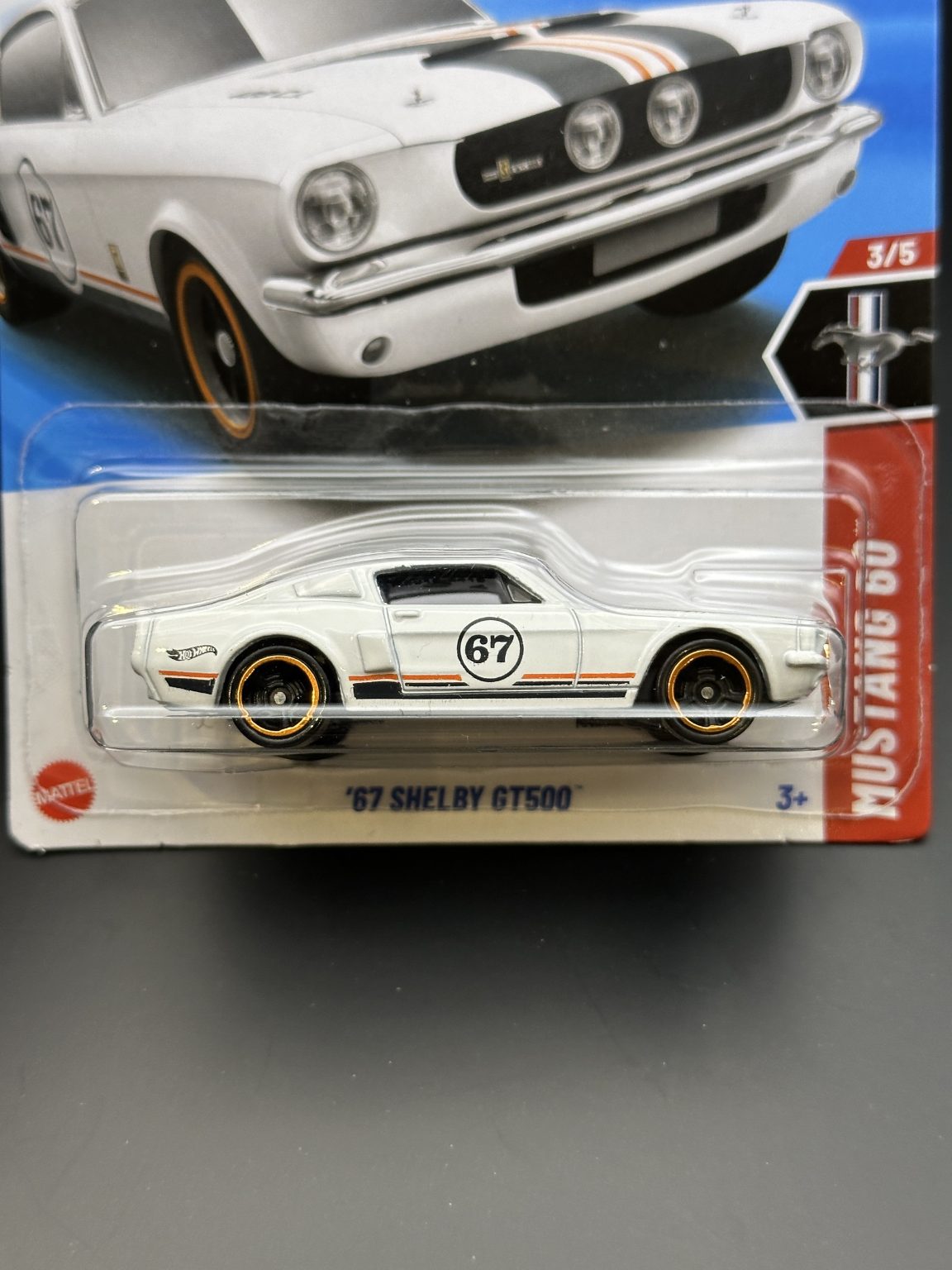HOT WHEELS - 67 SHELBY GT500 (2025) - HW MUSTANG 60th 3/5