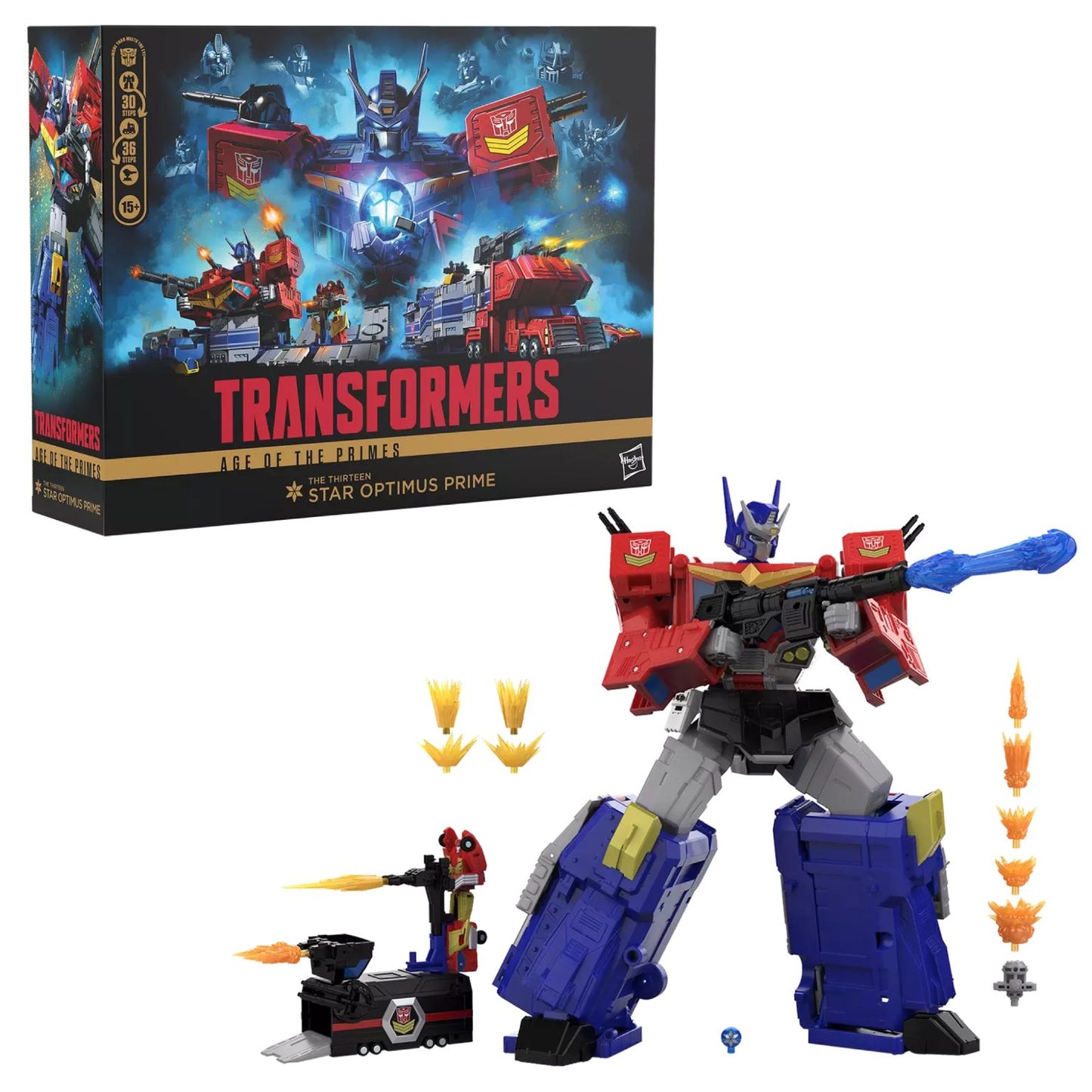 TRANSFORMERS GENERATIONS AGE OF THE PRIMES - STAR OPTIMUS PRIME TITAN - ACTION FIGURE