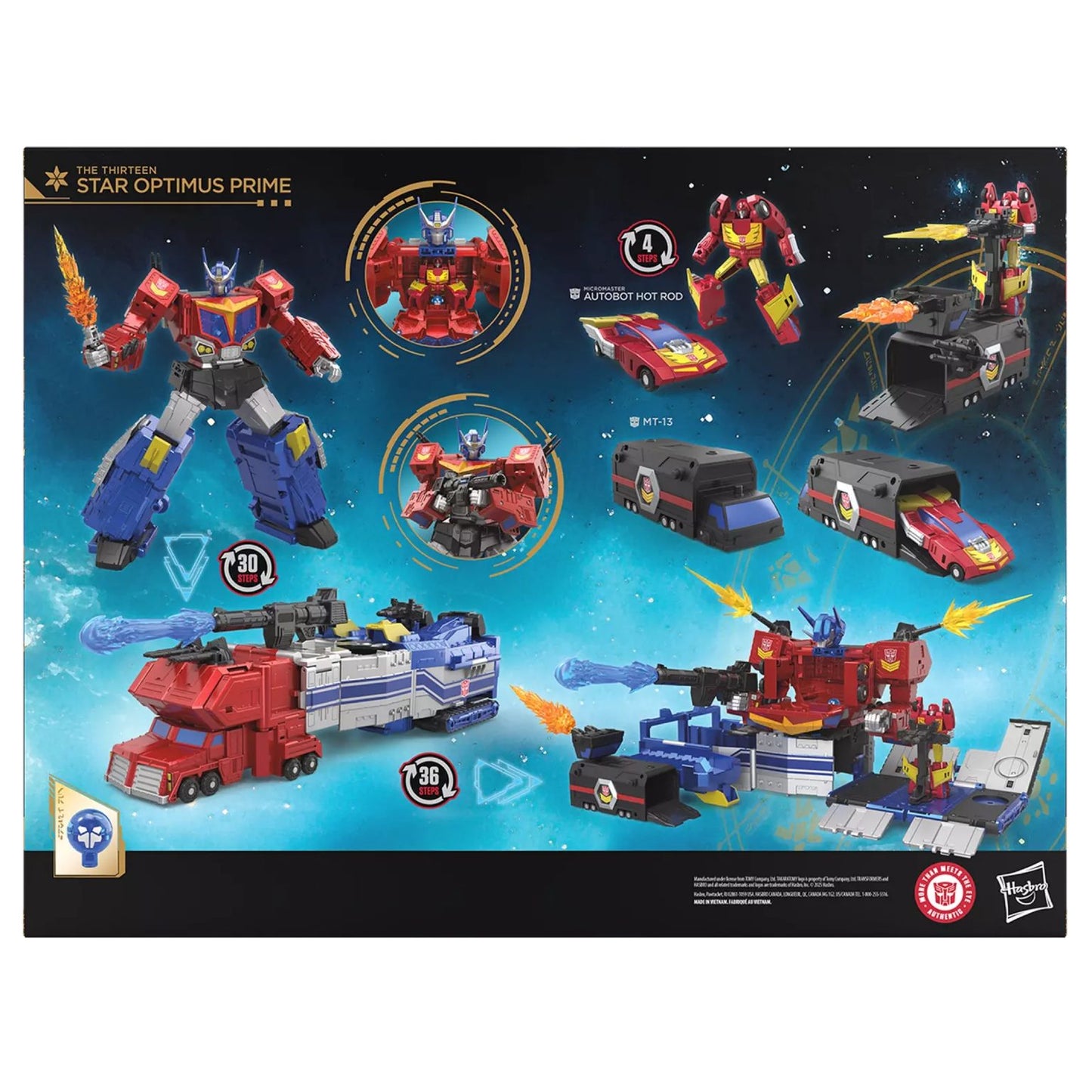 TRANSFORMERS GENERATIONS AGE OF THE PRIMES - STAR OPTIMUS PRIME TITAN - ACTION FIGURE