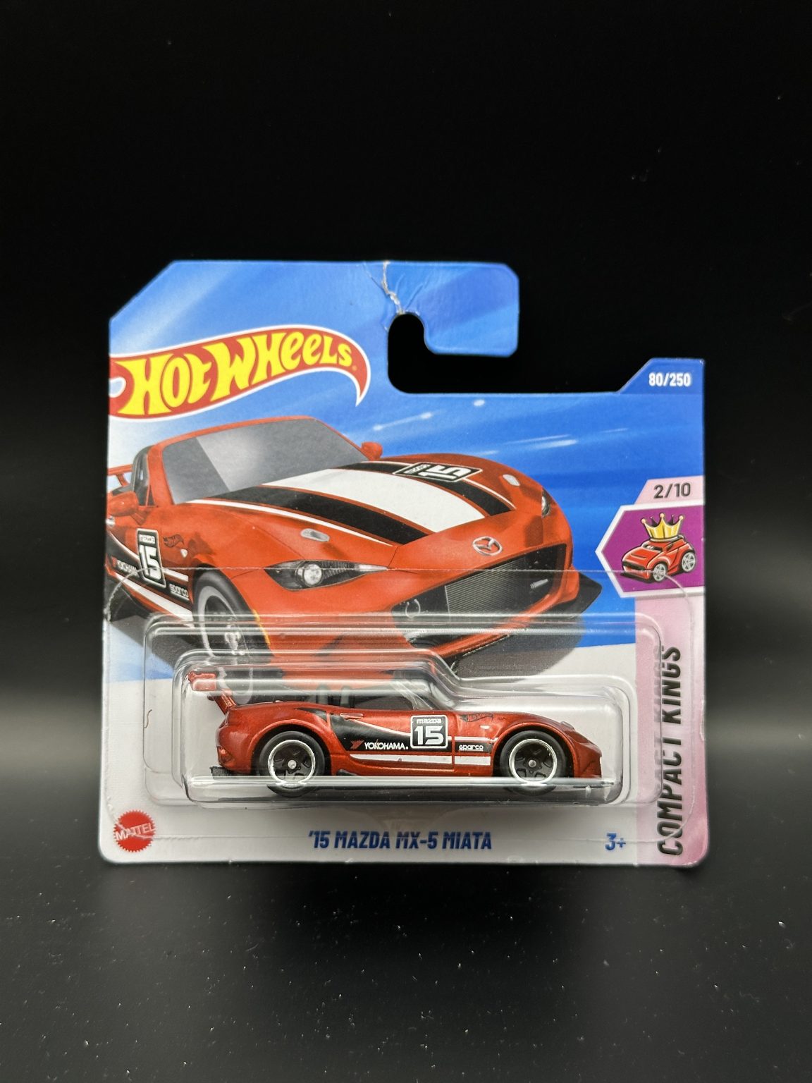 HOT WHEELS - 15 MAZDA MX5 MIATA (2025) - HW COMPACT KINGS 2/10