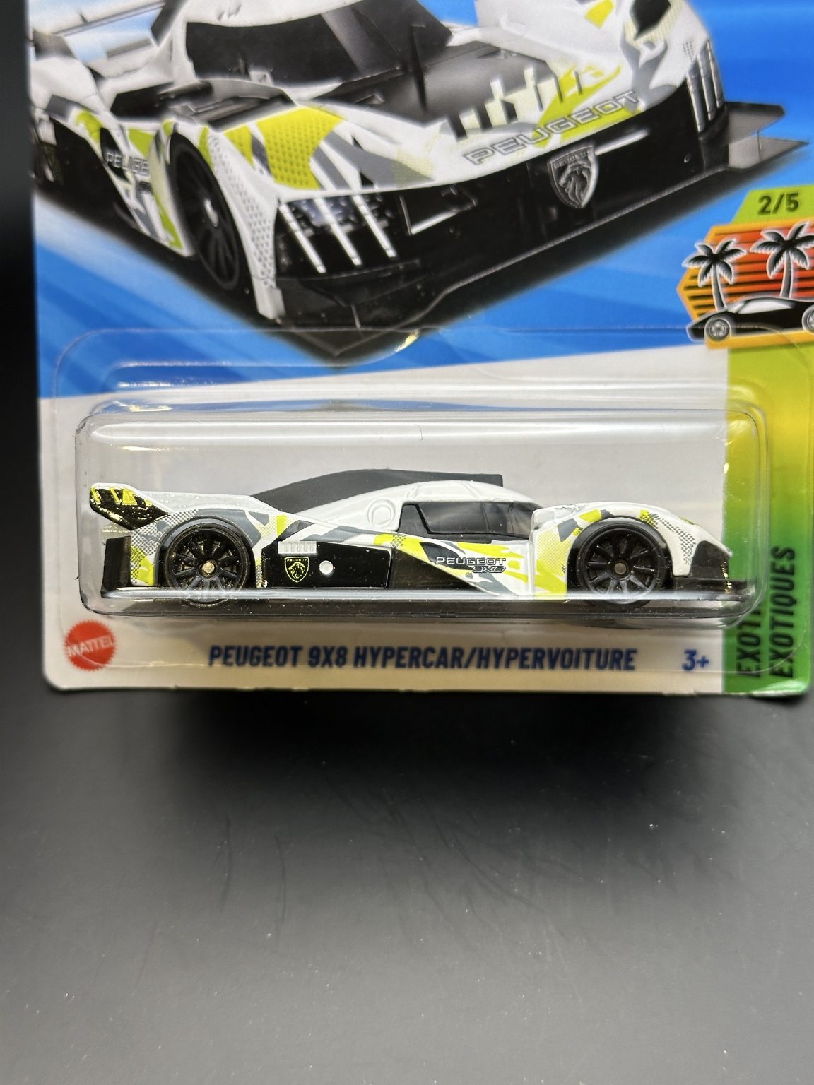 HOT WHEELS - PEUGEOT 9X8 HYPERCAR (2025) - HW EXOTICS 2/5
