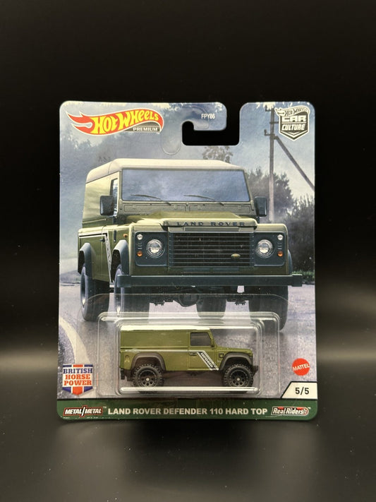 HOT WHEELS - LAND ROVER DEFENDER 110 HARD TOP (2021) - BRITISH HORSEPOWER 5/5