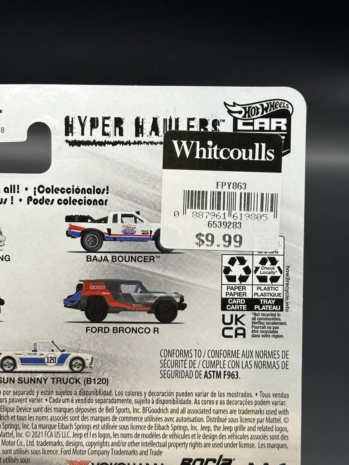 HOT WHEELS - 20 JEEP GLADIATOR (2021) - CAR CULTURE HYPER HAULER 3/5