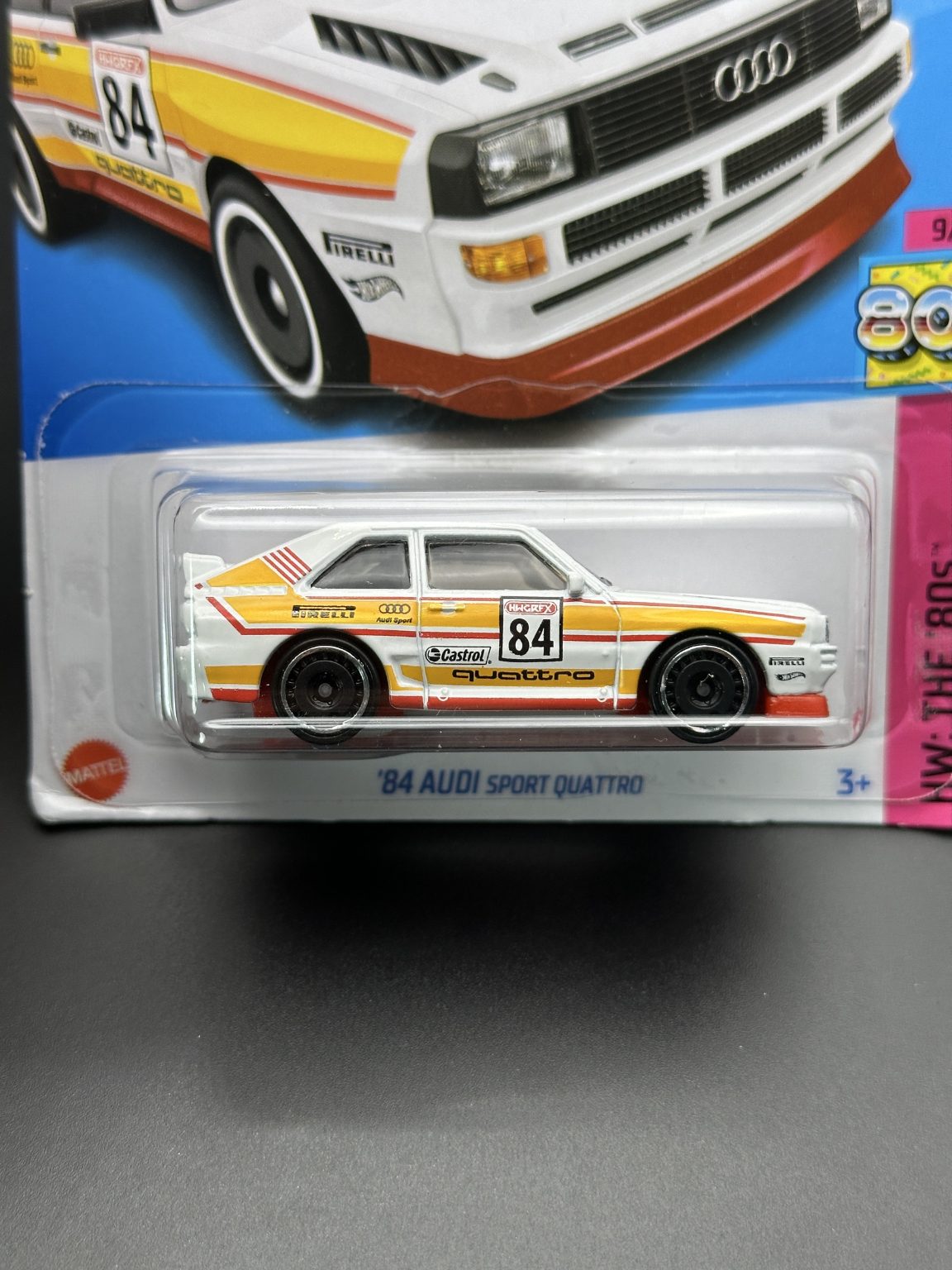 HOT WHEELS - 84 AUDI SPORT QUATTRO (2023) - HW THE 80s 9/10