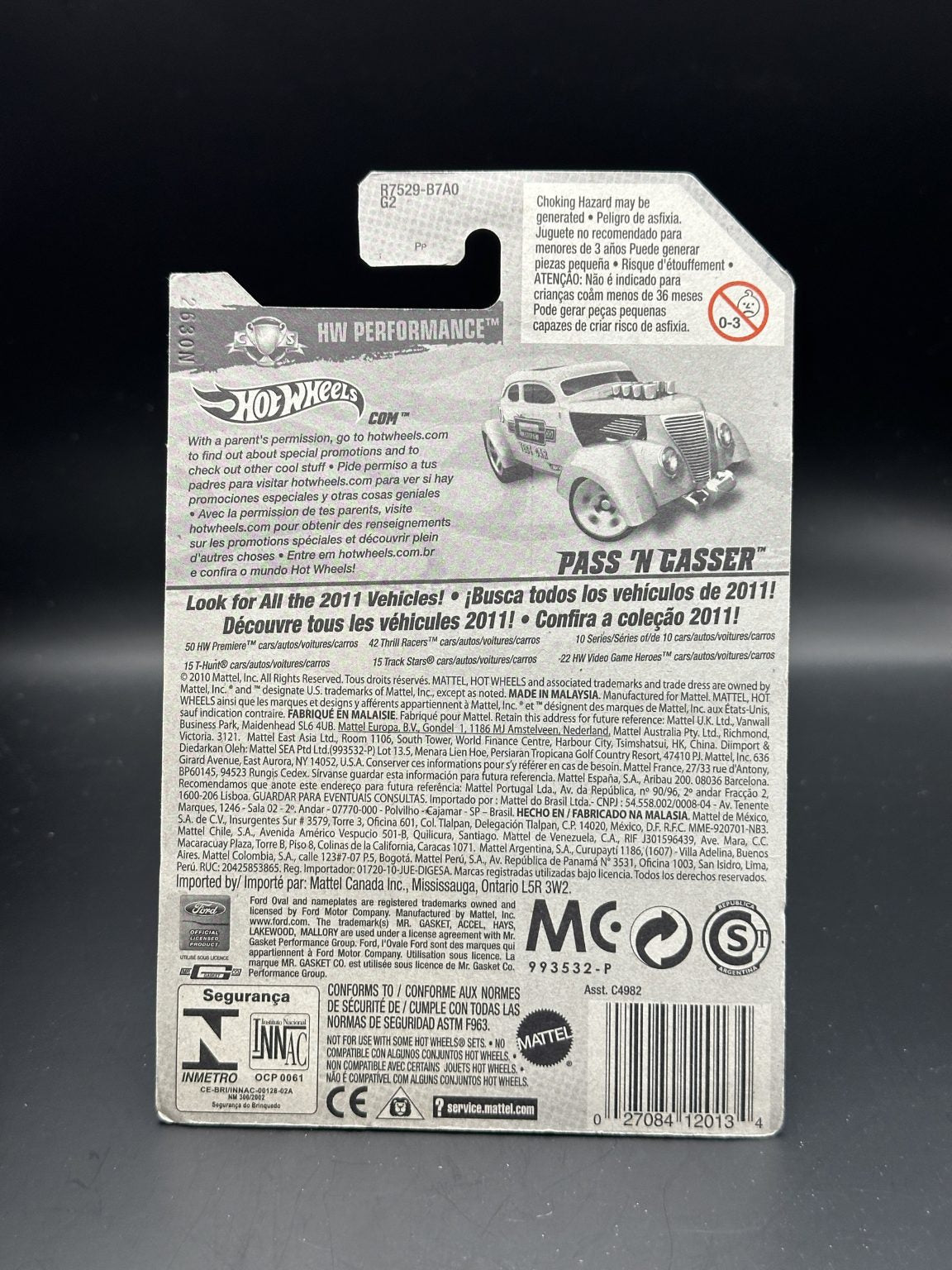 HOT WHEELS - PASS N GASSER (2010) - HW PERFORMANCE 6/10