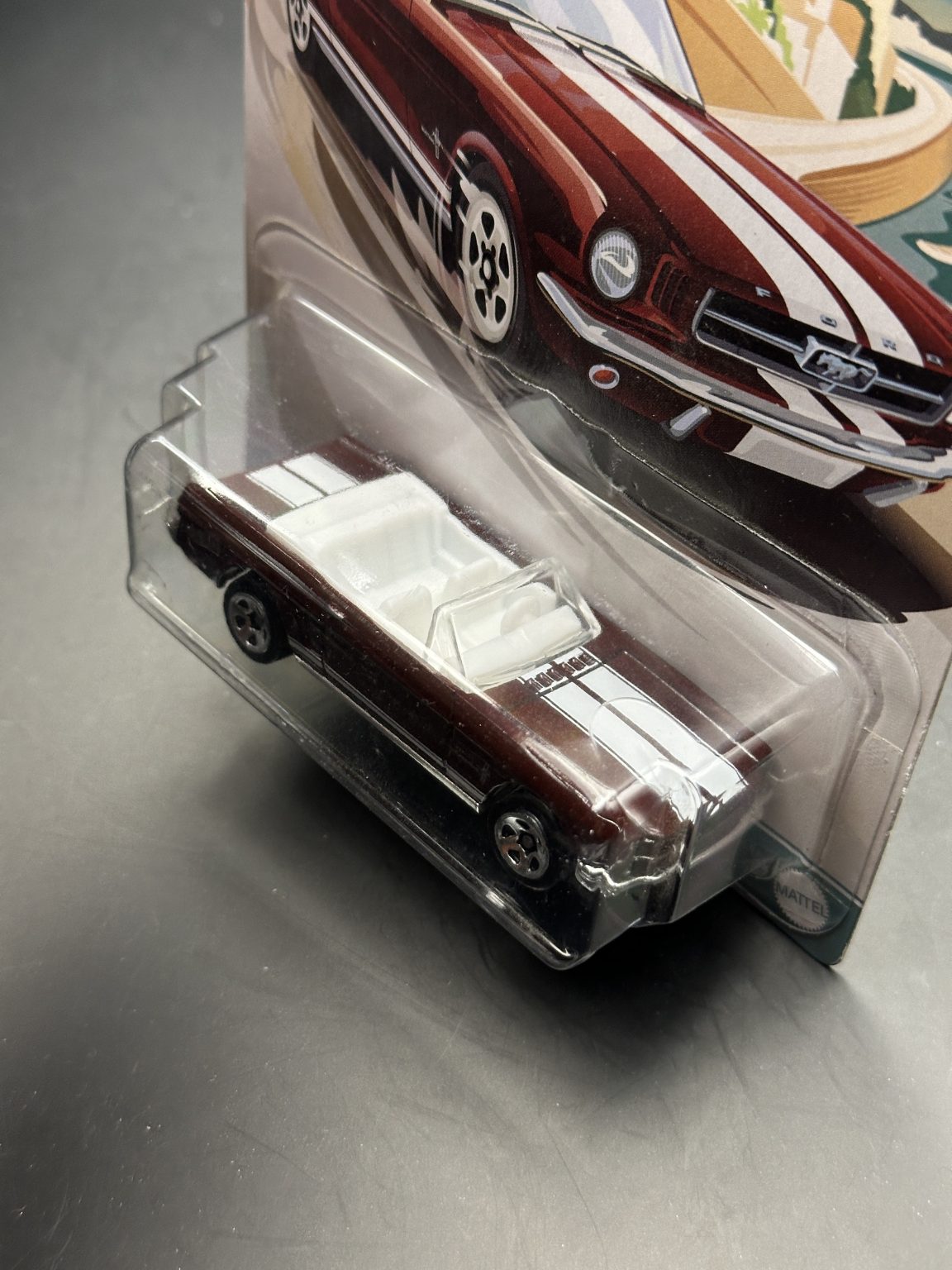 HOT WHEELS - 65 FORD MUSTANG CONVERTIBLE (2021) - HW CONVERTIBLES SERIES 1/10