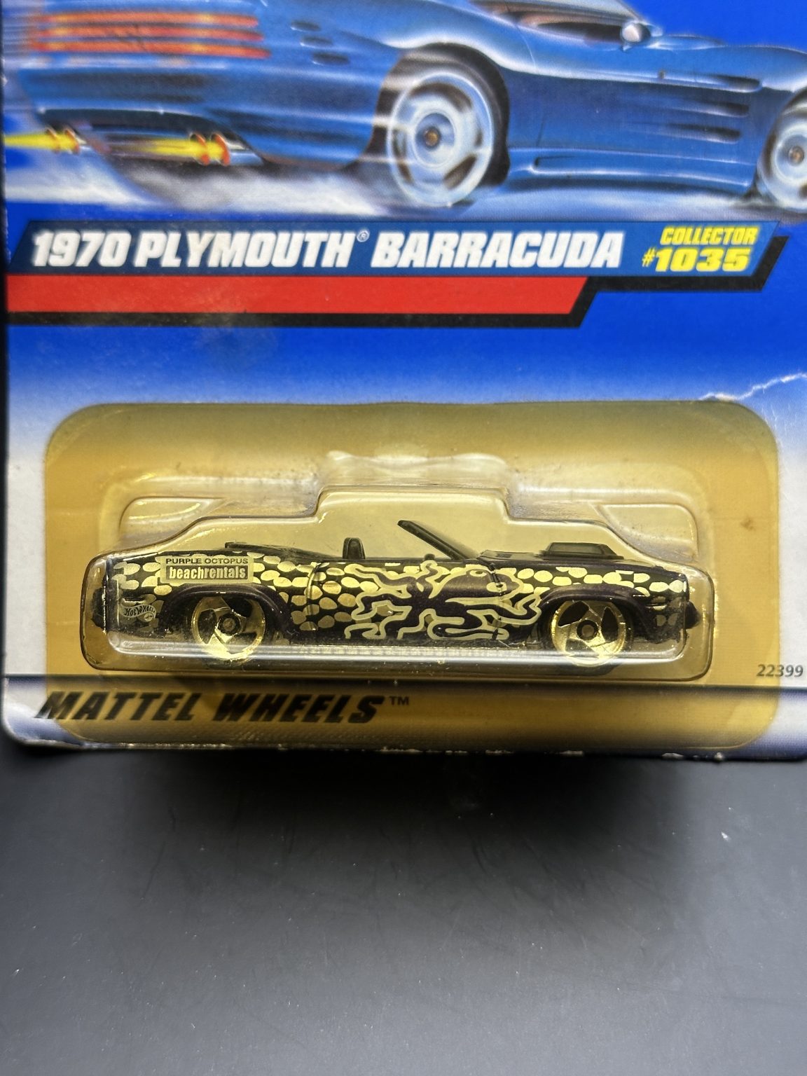 HOT WHEELS - 1970 PLYMOUTH BARRACUDA (1999) - HW MAINLINE 1035