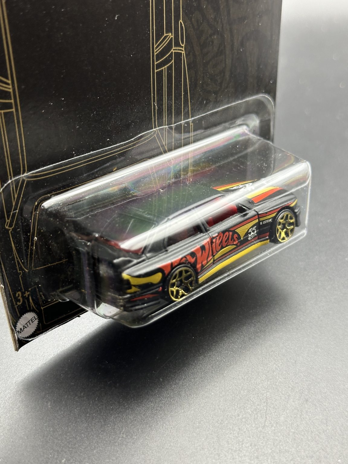 HOT WHEELS - 92 BMW M3 (2023) - 55th ANNIVERSARY BLACK & YELLOW 2/6