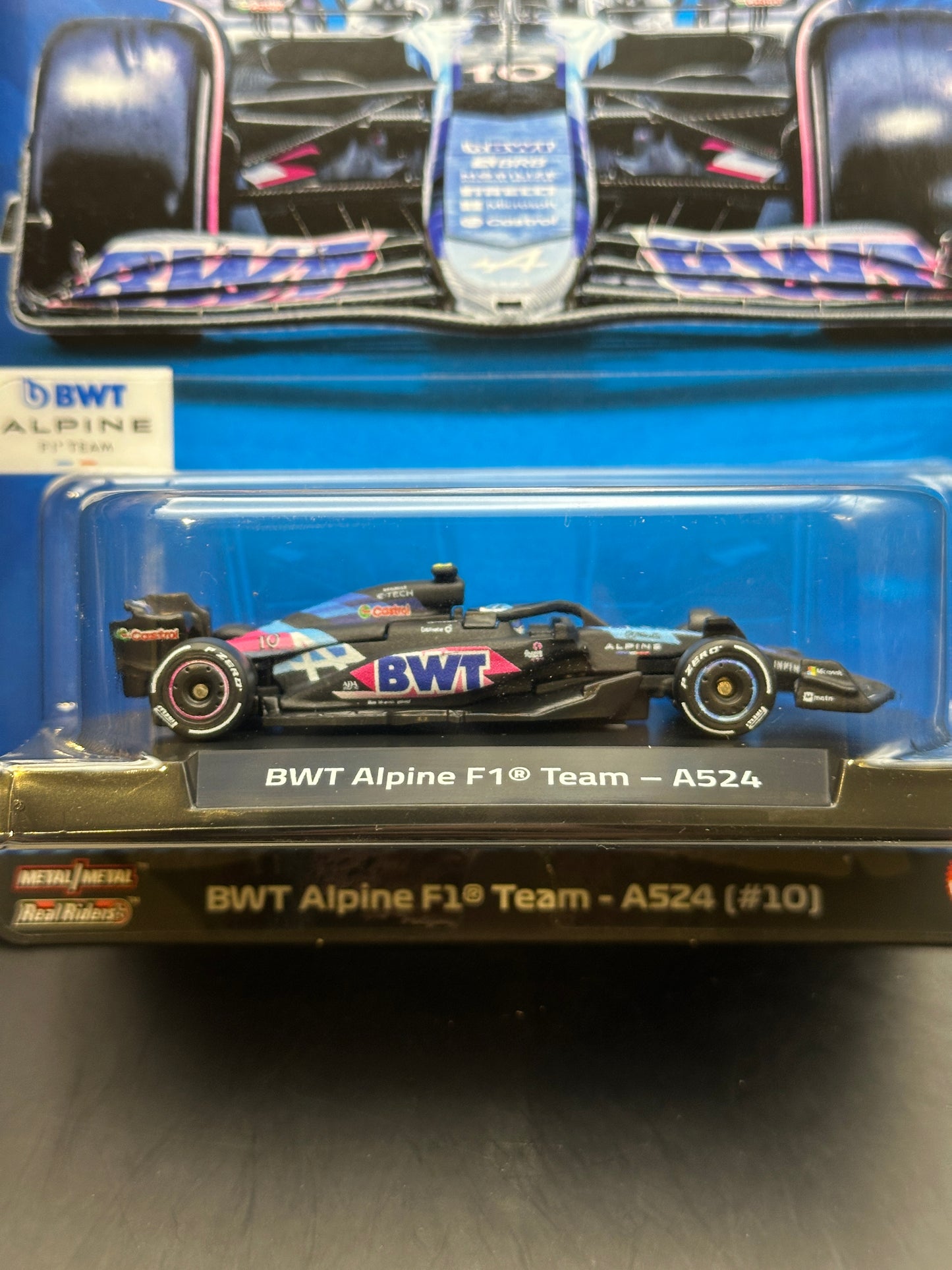 HOT WHEELS - PIERRE GASLY BWT ALPINE F1 TEAM A524 #10 (2025) - FORMULA 1 SERIES