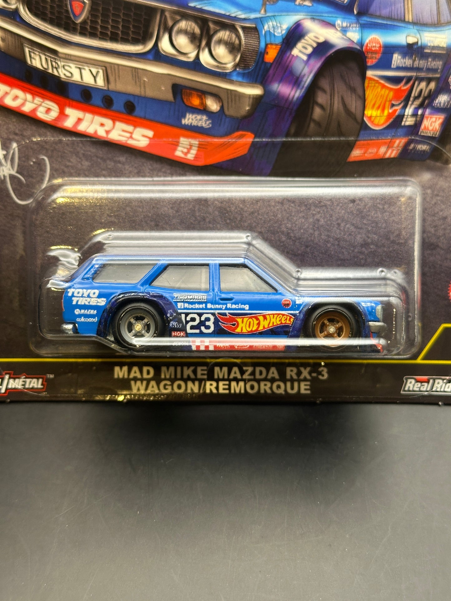HOT WHEELS - MAD MIKE MAZDA RX-3 WAGON (2025) - CAR CULTURE: RONIN RUN 2 3/5