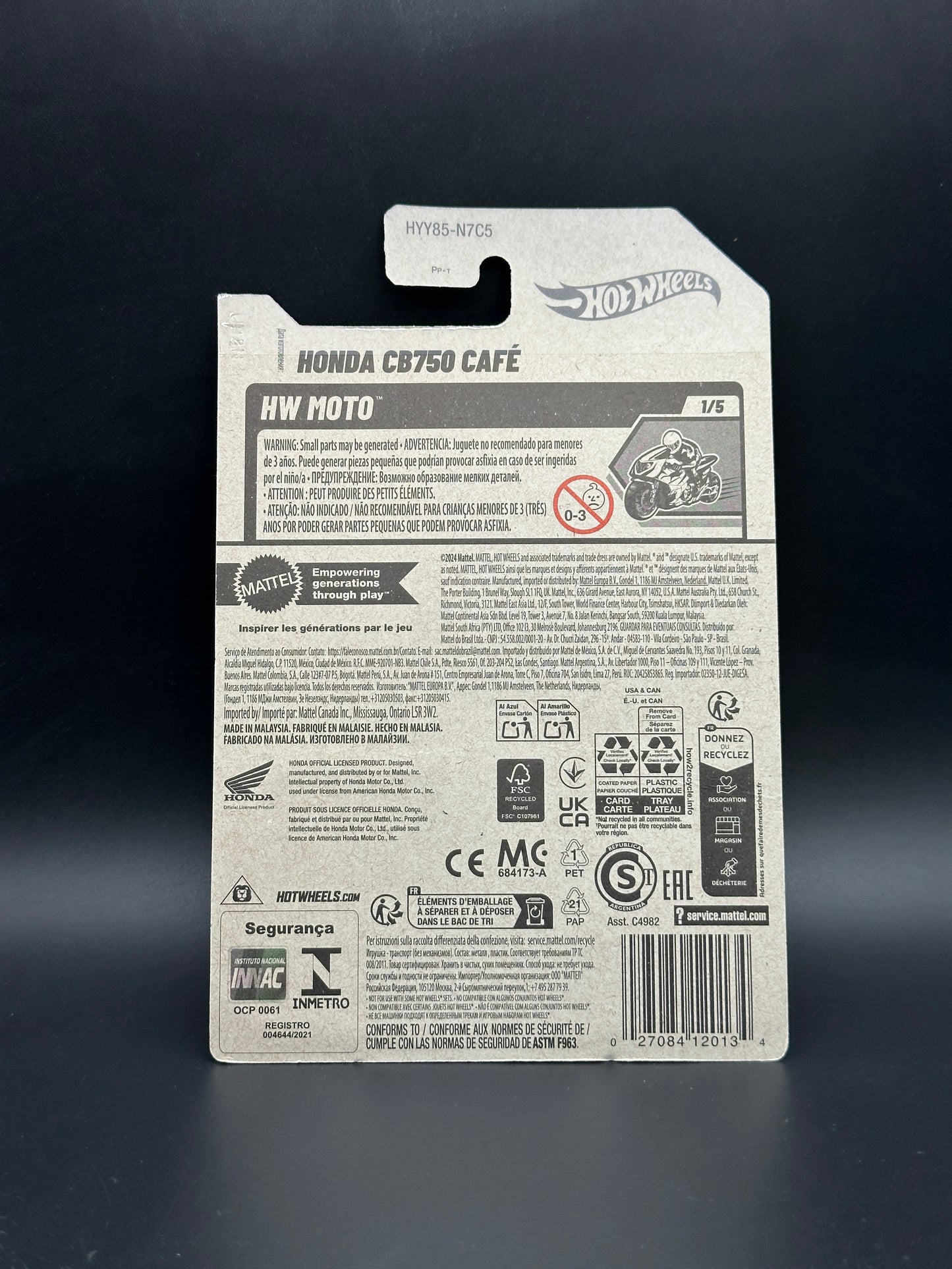 HOT WHEELS - HONDA CB750 CAFE (2025) - HW MOTO 1/5