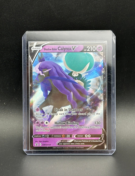 POKEMON TCG - SHADOW RIDER CALYREX V - S&S PROMO - SWSH131