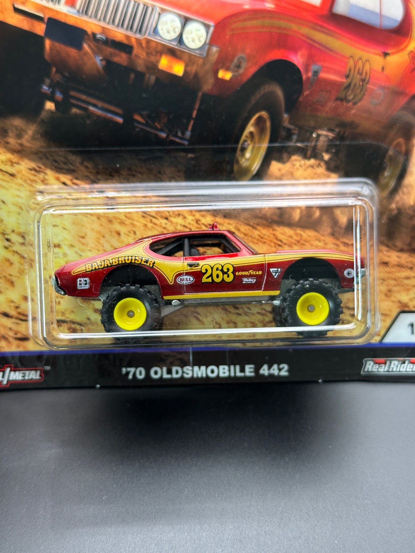 HOT WHEELS - 70 OLDSMOBILE 442 (2019) - CAR CULTURE - DESERT RALLY 1/5