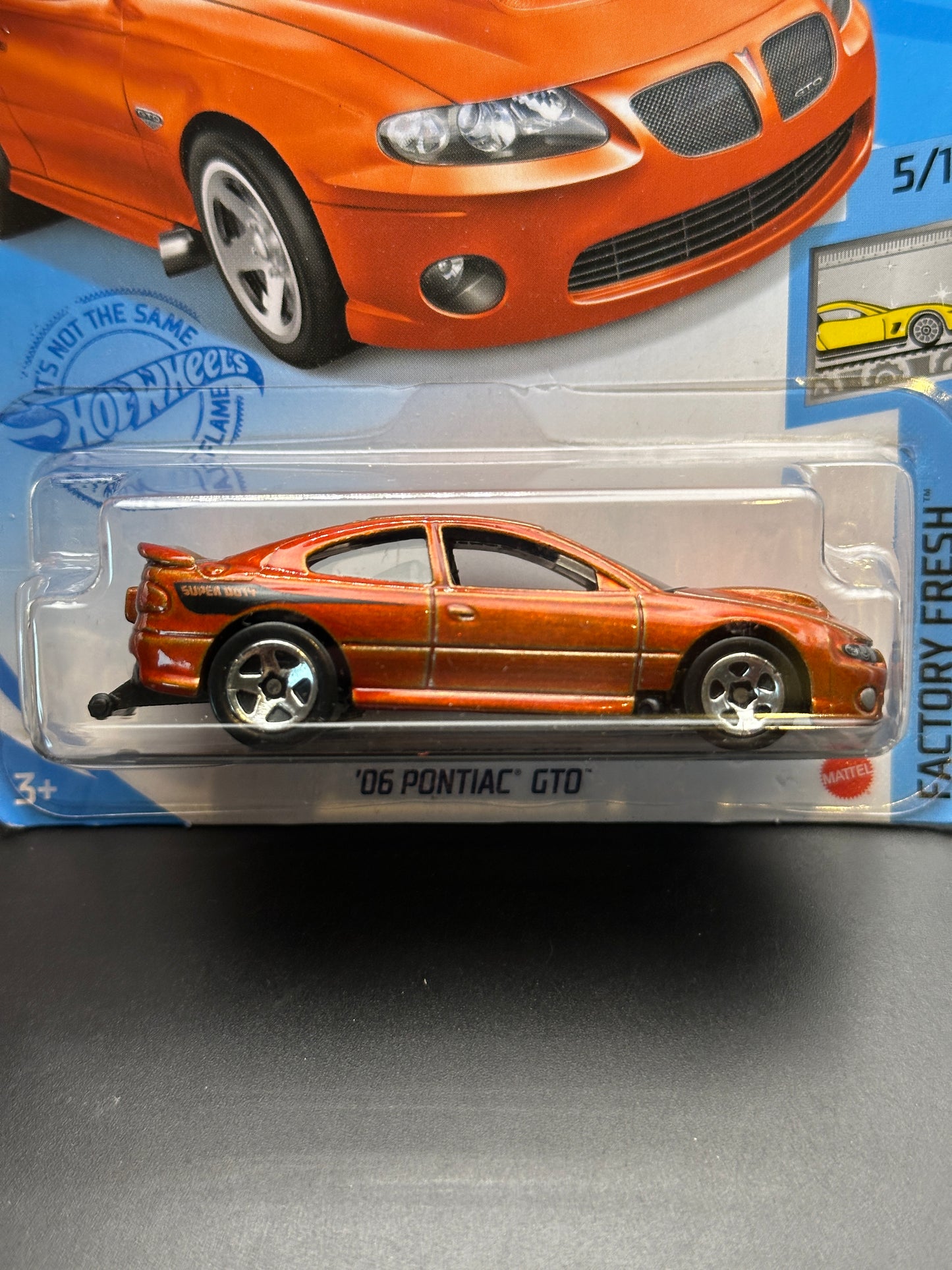 HOT WHEELS - 06 PONTIAC GTO (2018) - HW FACTORY FRESH 5/10