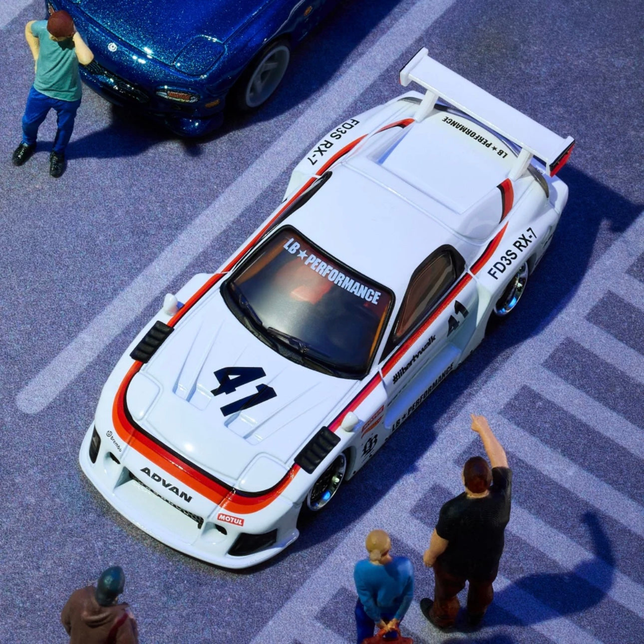 HOT WHEELS - MAZDA RX7 LIBERTY WALK (2026) - ELITE 64