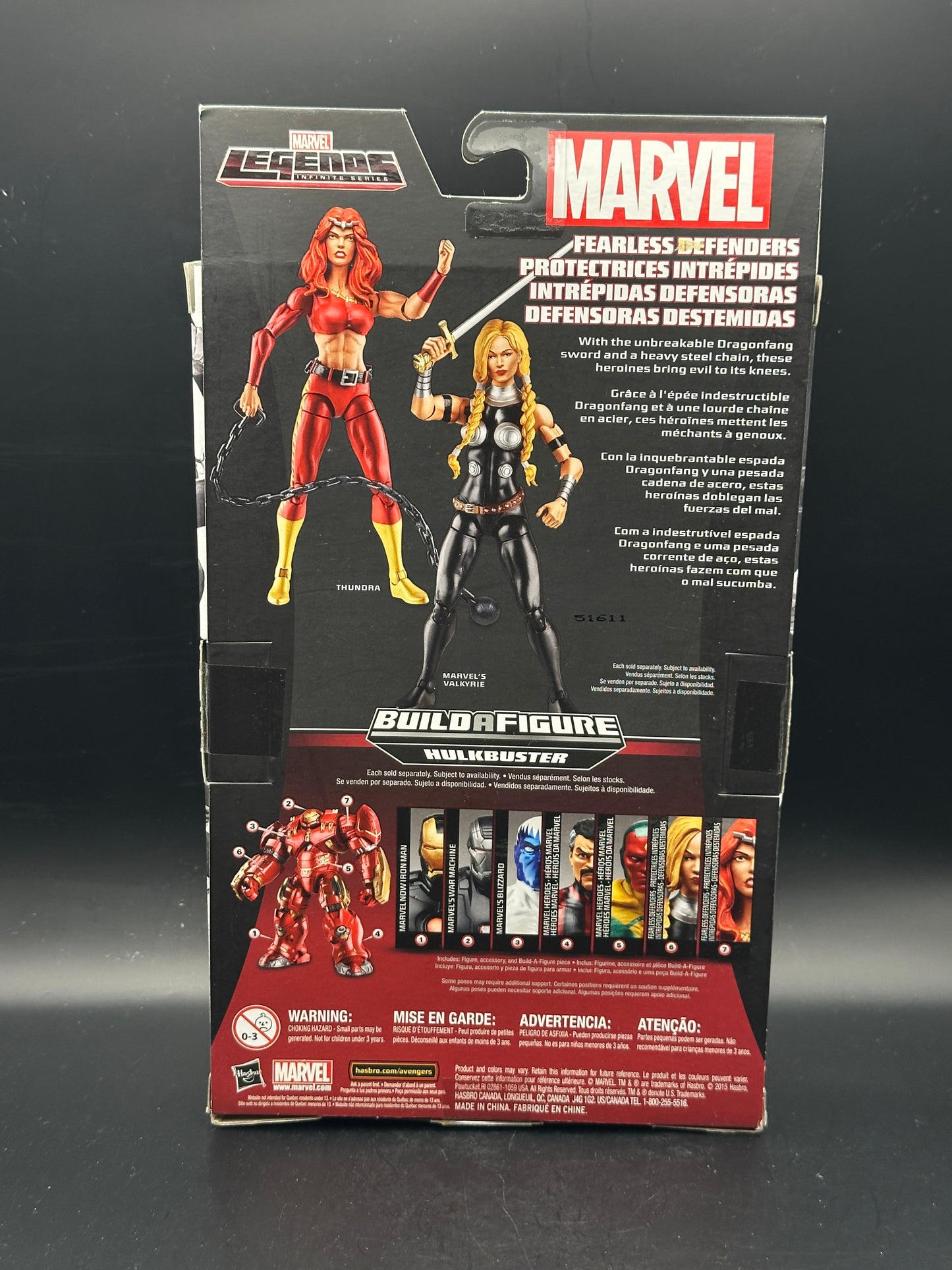 MARVEL LEGENDS - THUNDRA - HULKBUSTER BAF - ACTION FIGURE