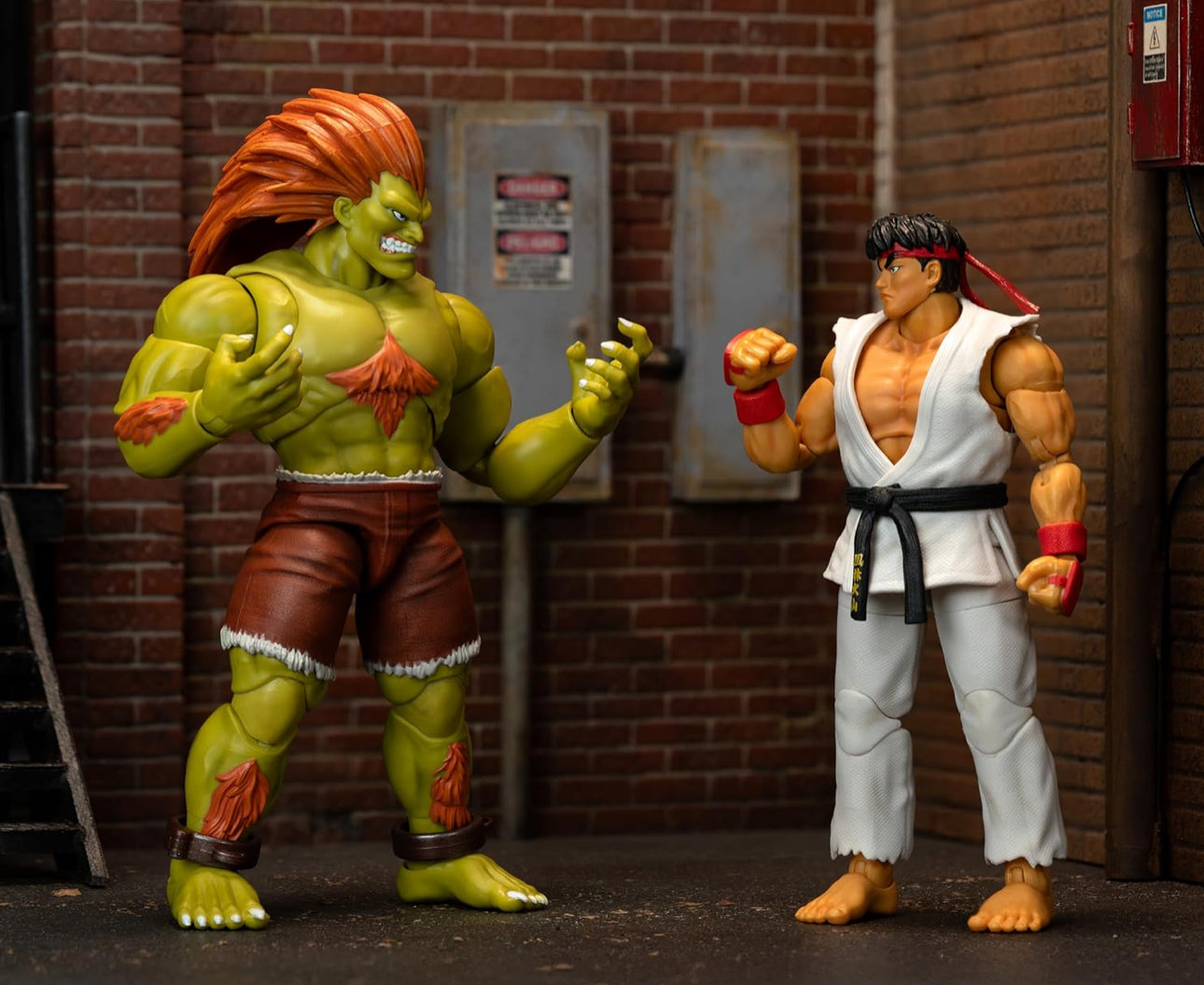 JADA STREET FIGHTER 2 - BLANKA - DELUXE ACTION FIGURE