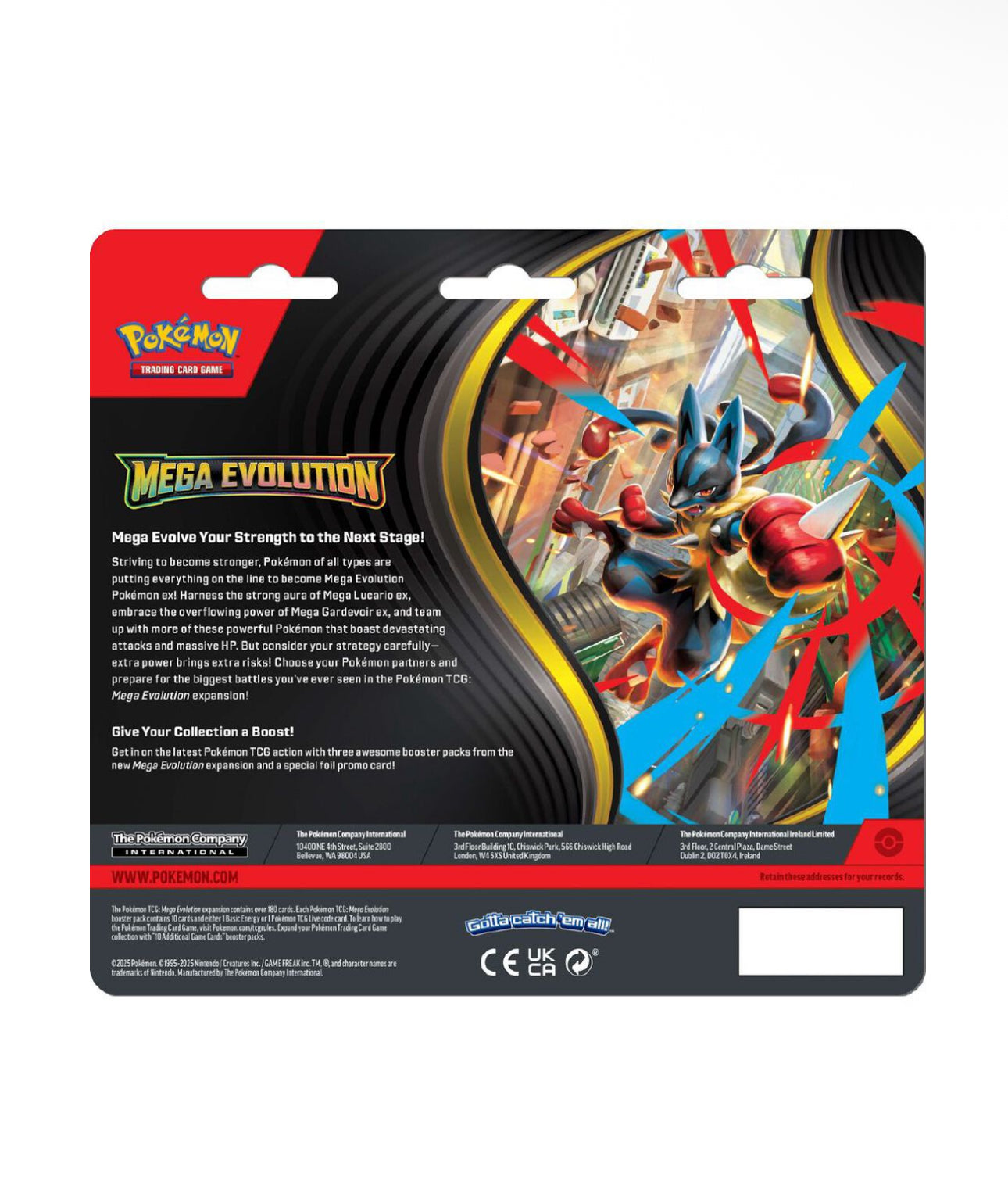 POKEMON TCG - MEGA EVOLUTION 3 PACK BOOSTER - GOLDUCK