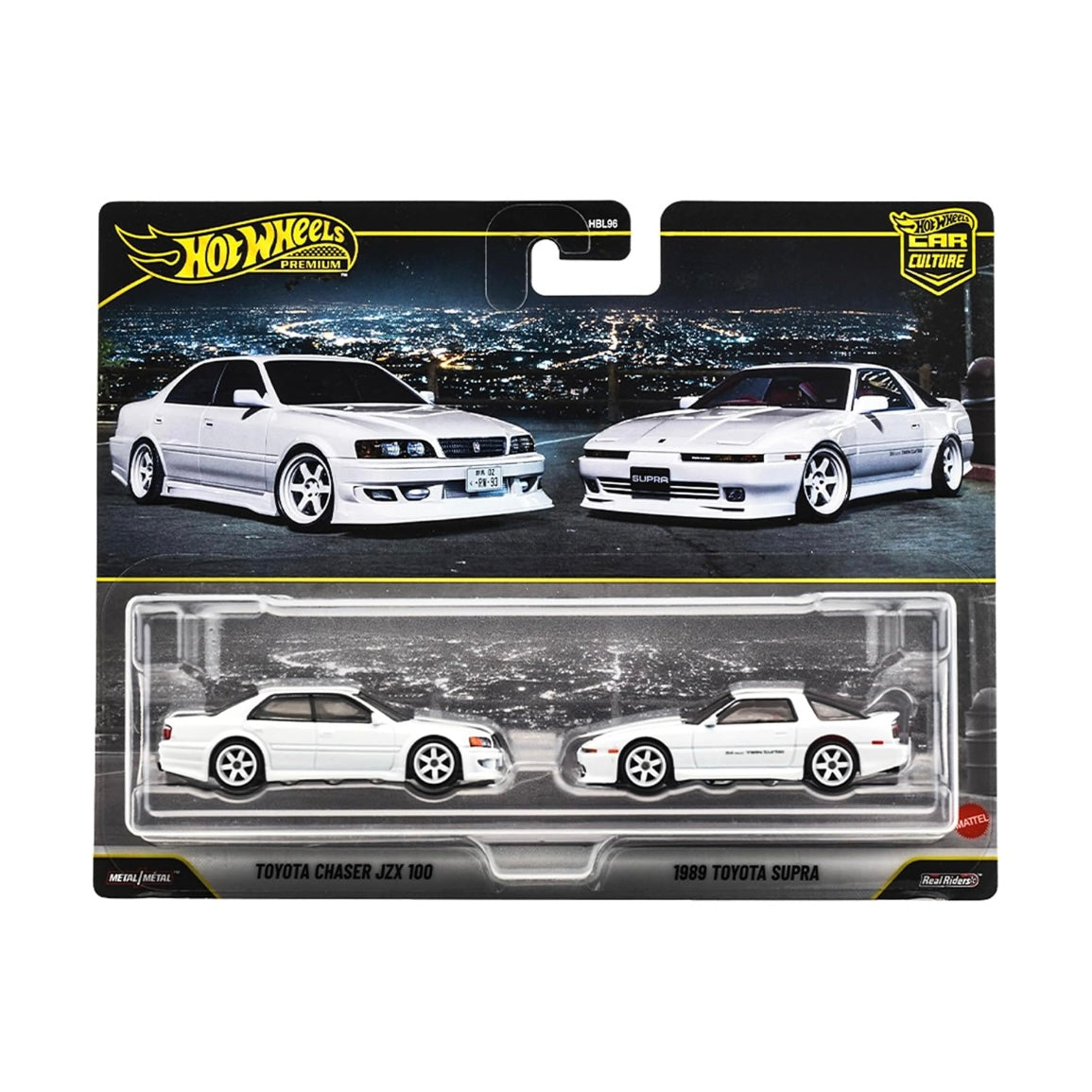 HOT WHEELS - TOYOTA CHASER JZX 100 / 1989 TOYOTA SUPRA (2026) - 2 PACK