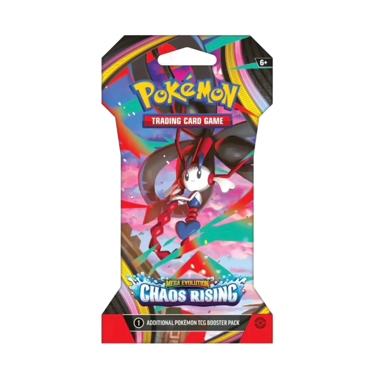 POKEMON TCG - MEGA EVOLUTIONS - CHAOS RISING - SLEEVED BOOSTER PACKS - ASSORTED