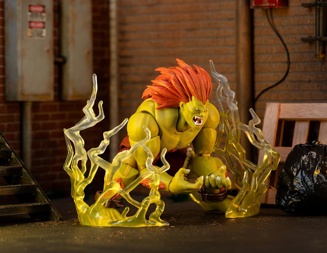 JADA STREET FIGHTER 2 - BLANKA - DELUXE ACTION FIGURE