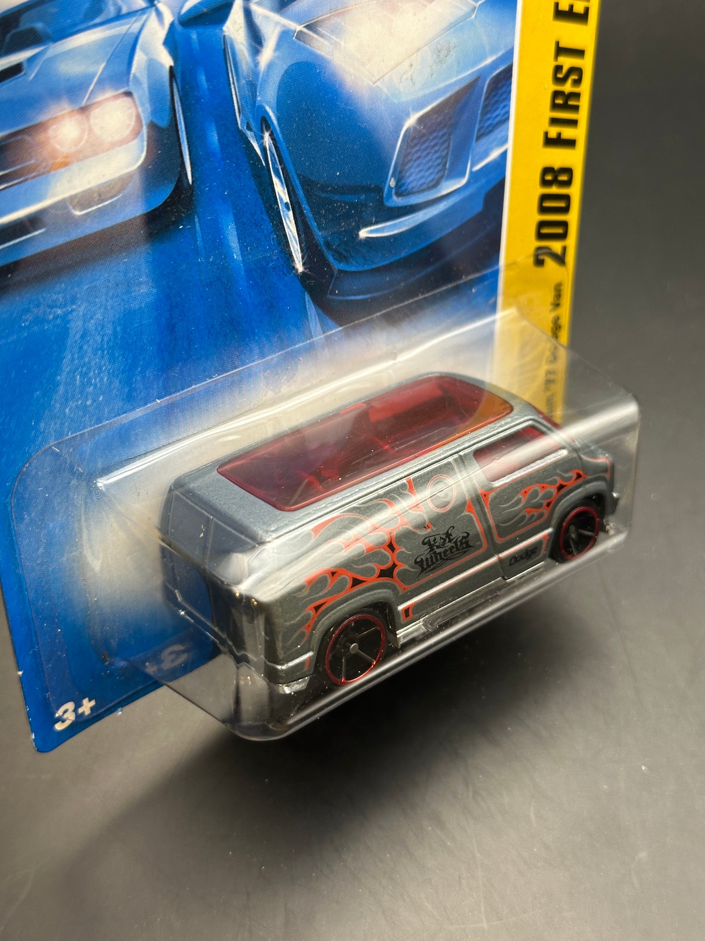 HOT WHEELS - CUSTOM 77 DODGE VAN (2008) - HW 2008 FIRST EDITIONS 7/40