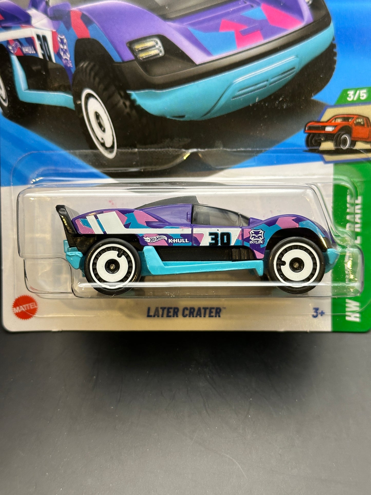 HOT WHEELS - LATER CRATER (2025) - HW REVERSE RAKE 3/5