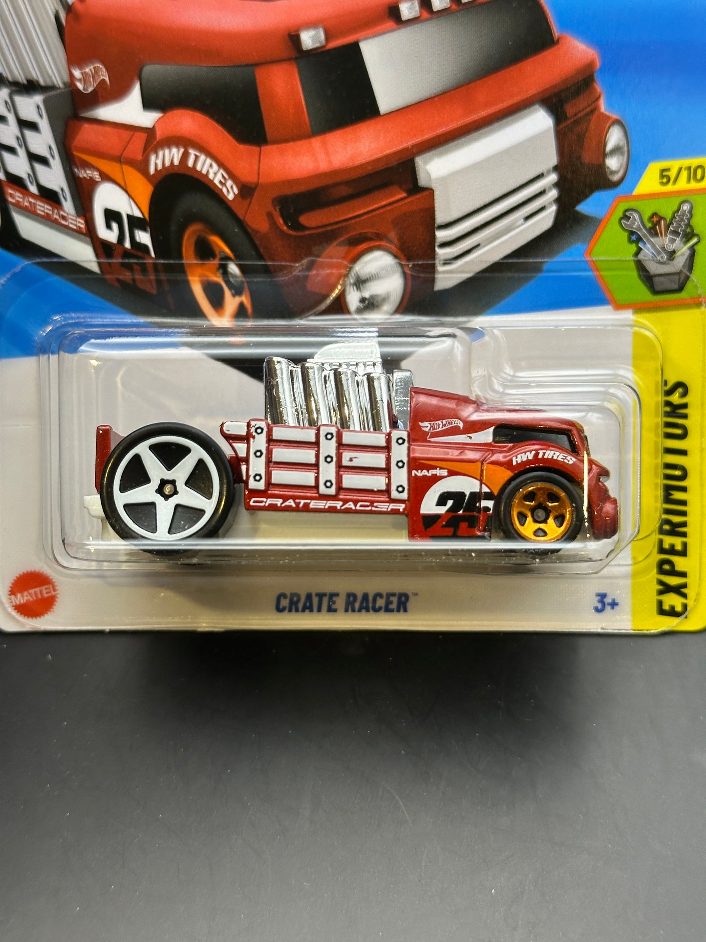 HOT WHEELS - CRATE RACER (2025) - HW EXPERIMOTORS 5/10