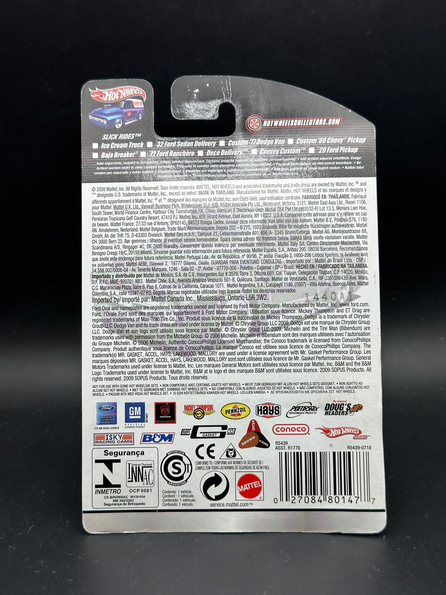 HOT WHEELS - 72 FORD RANCHERO (2010) - HOT WHEELS DELIVERY: SLICK RIDES 23/34