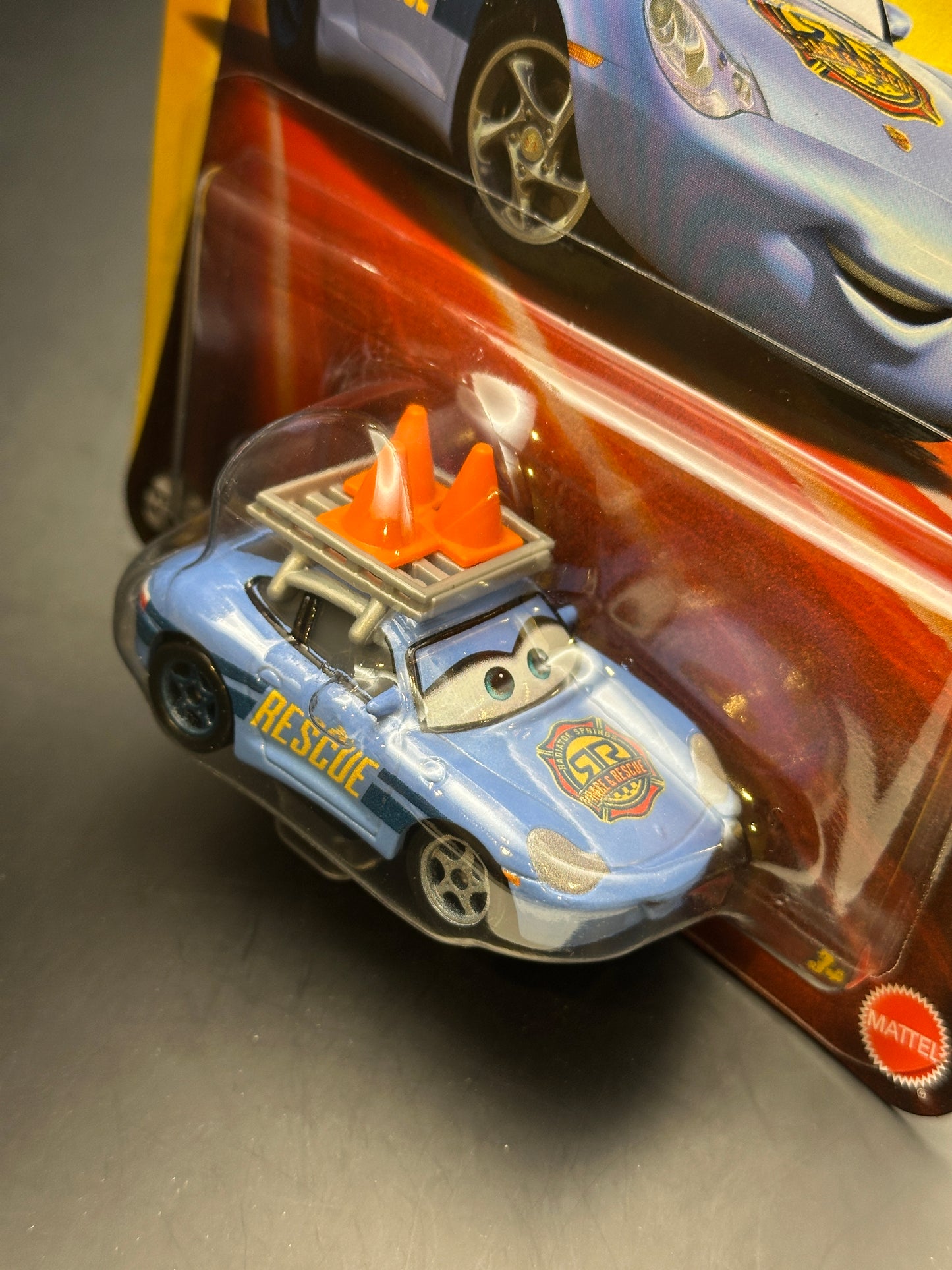 DISNEY PIXAR CARS - SALLY - CARS - RACE AND RESCUE DIECAST